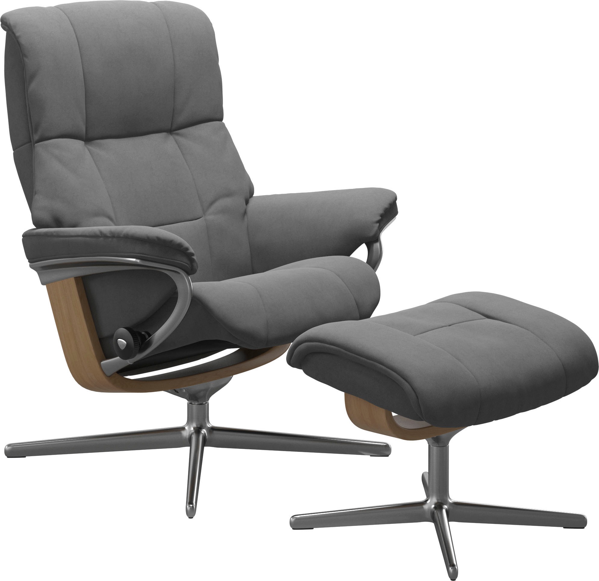 Stressless® Relaxsessel »Mayfair«, mit Cross Base, Größe S, M & L, Holzakzent Eiche