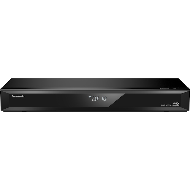 Panasonic Blu-ray-Rekorder »DMR-BCT760/5«, 4k Ultra HD, Miracast (Wi-Fi  Alliance)-WLAN-LAN (Ethernet), DVB-C-Tuner-4K Upscaling, 500 GB Festplatte, mit  Twin HD DVB C Tuner | BAUR