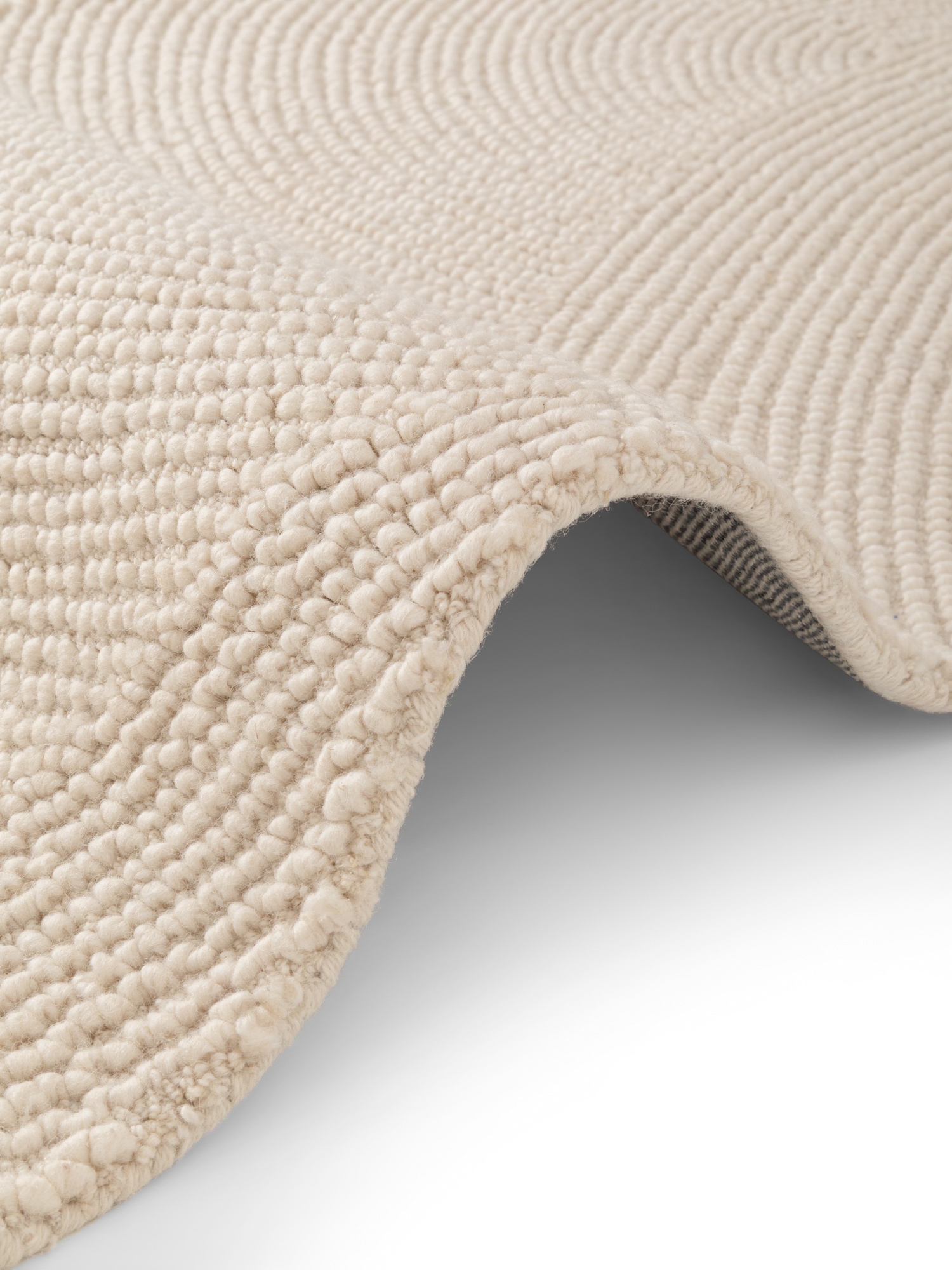 HANSE Home Wollteppich »Eleni«, rechteckig, 18 mm Höhe, Handgetuftet, Wolle, Natur, Wohnzimmer, Schlafzimmer, Skandi, Hygge