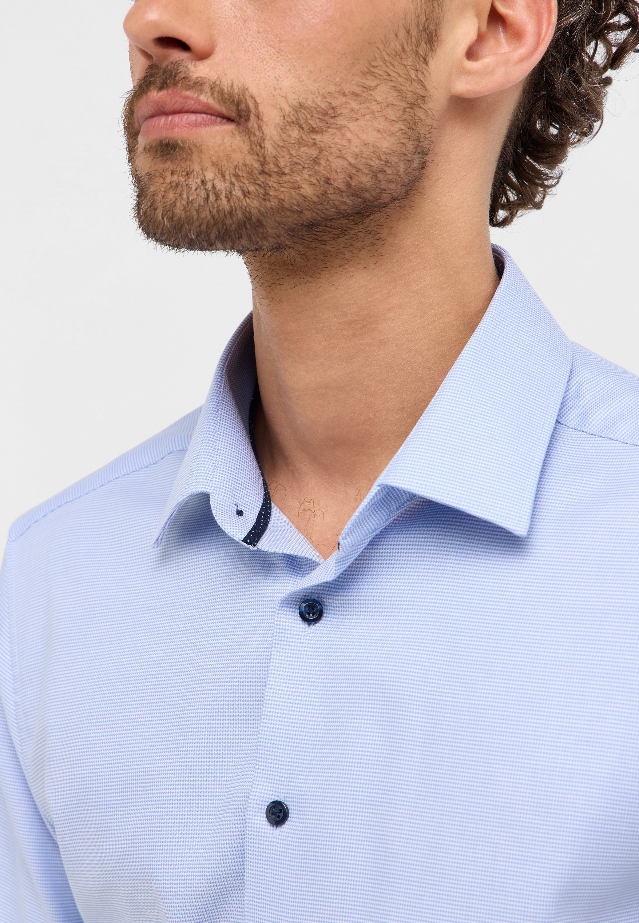 Thumbnail - Eterna Kurzarmhemd "SLIM FIT", NON IRON (bügelfrei)