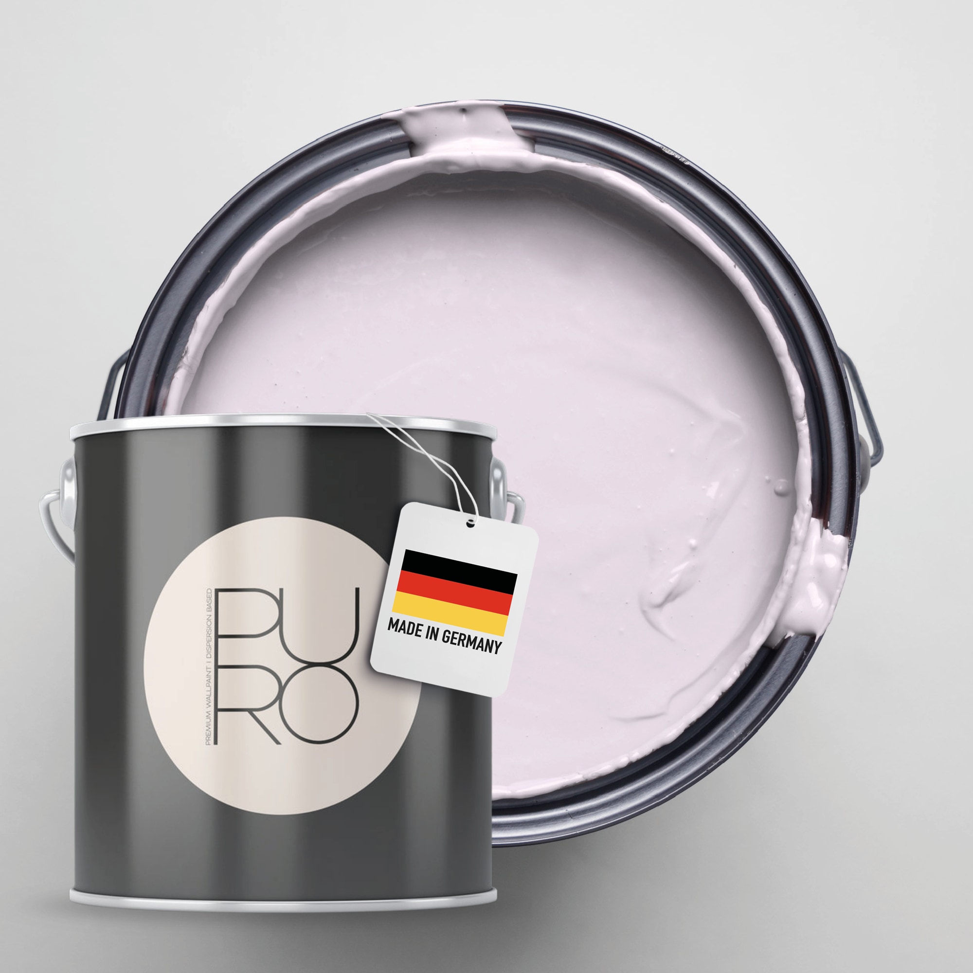 A.S. Création Wandfarbe "Premium Innenwandfarbe PURO Tuchmatt simple mauve" ideal für Wohnzimmer, Schlafzimmer, Flur und Küche, Farbwelt Violett