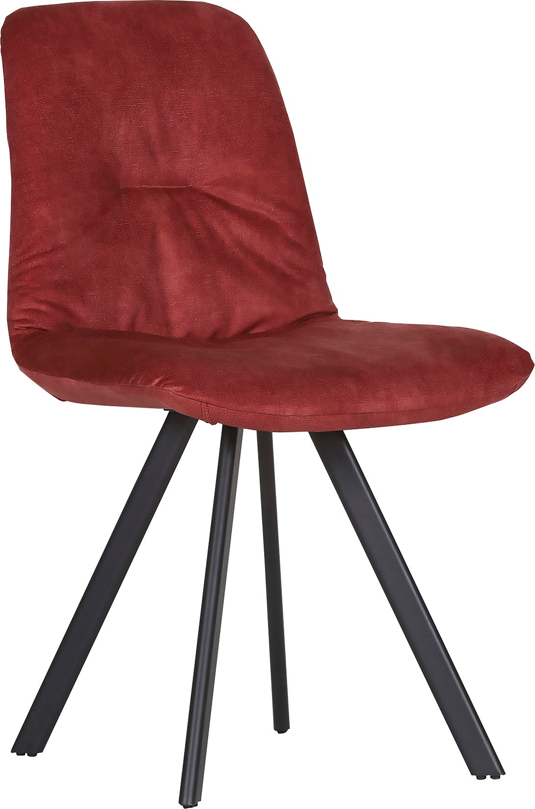 Stuhl GUTMANN FACTORY, rot, Polyester, Esszimmer, Stühle