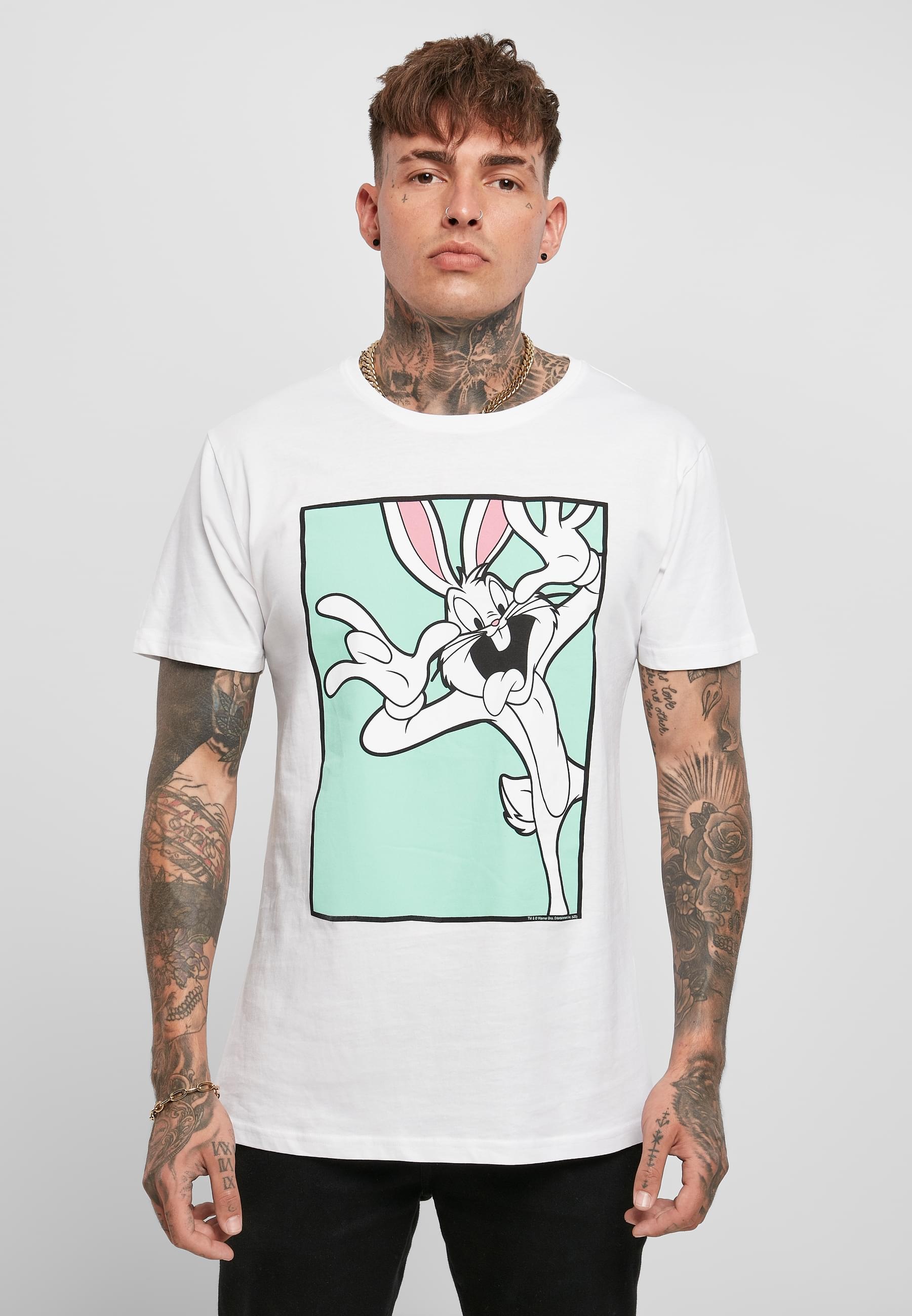 Merchcode T-Shirt »Merchcode Herren Looney Tunes Bugs Bunny Funny Face Tee«, (1 tlg.)