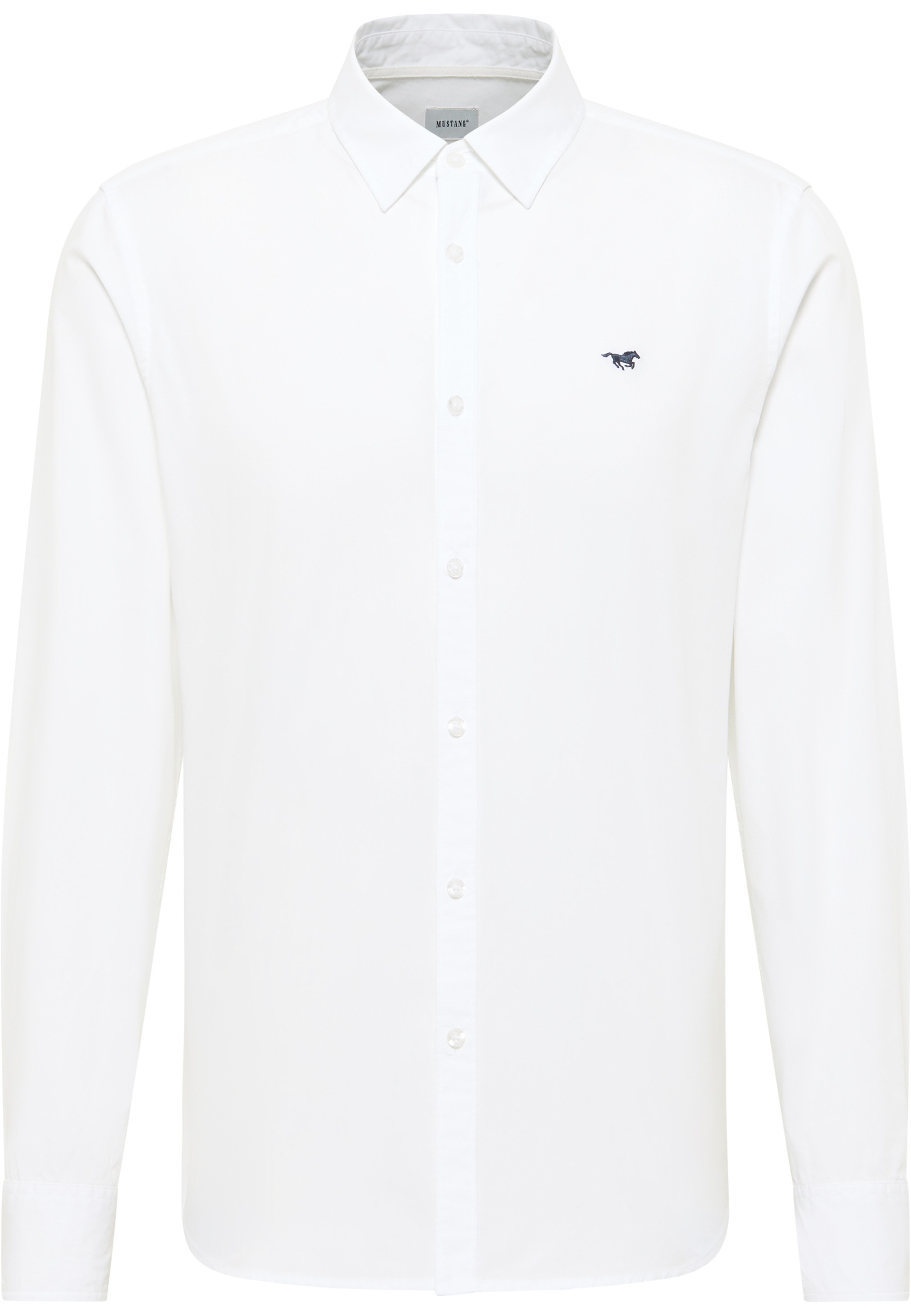 MUSTANG Langarmhemd "Herren Style Canton" günstig online kaufen