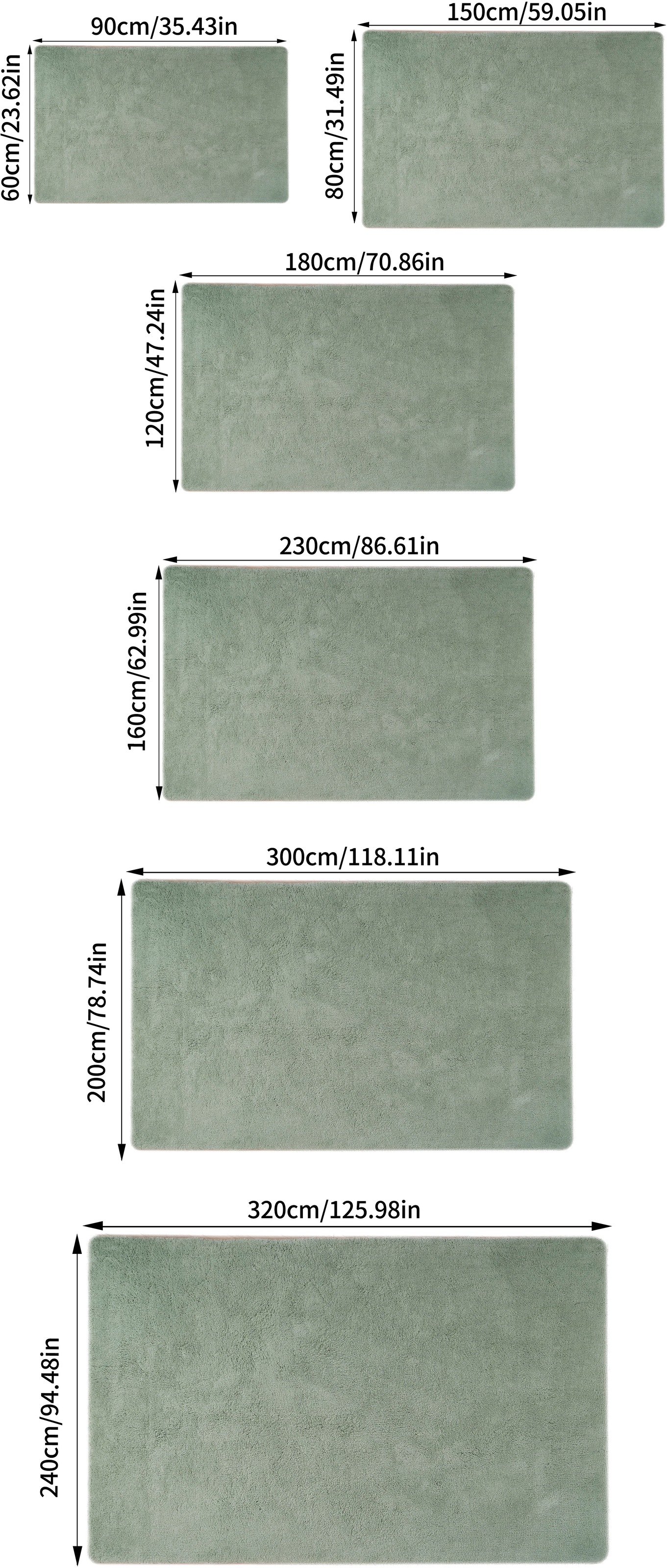 my home Hochflor-Teppich »Microfaser Teppich Magong, besonders weich, sehr feiner Flor«, rechteckig, 25 mm Höhe, uni, Wohnzimmer, Schlafzimmer, Kinderzimmer, auch rund und als Läufer