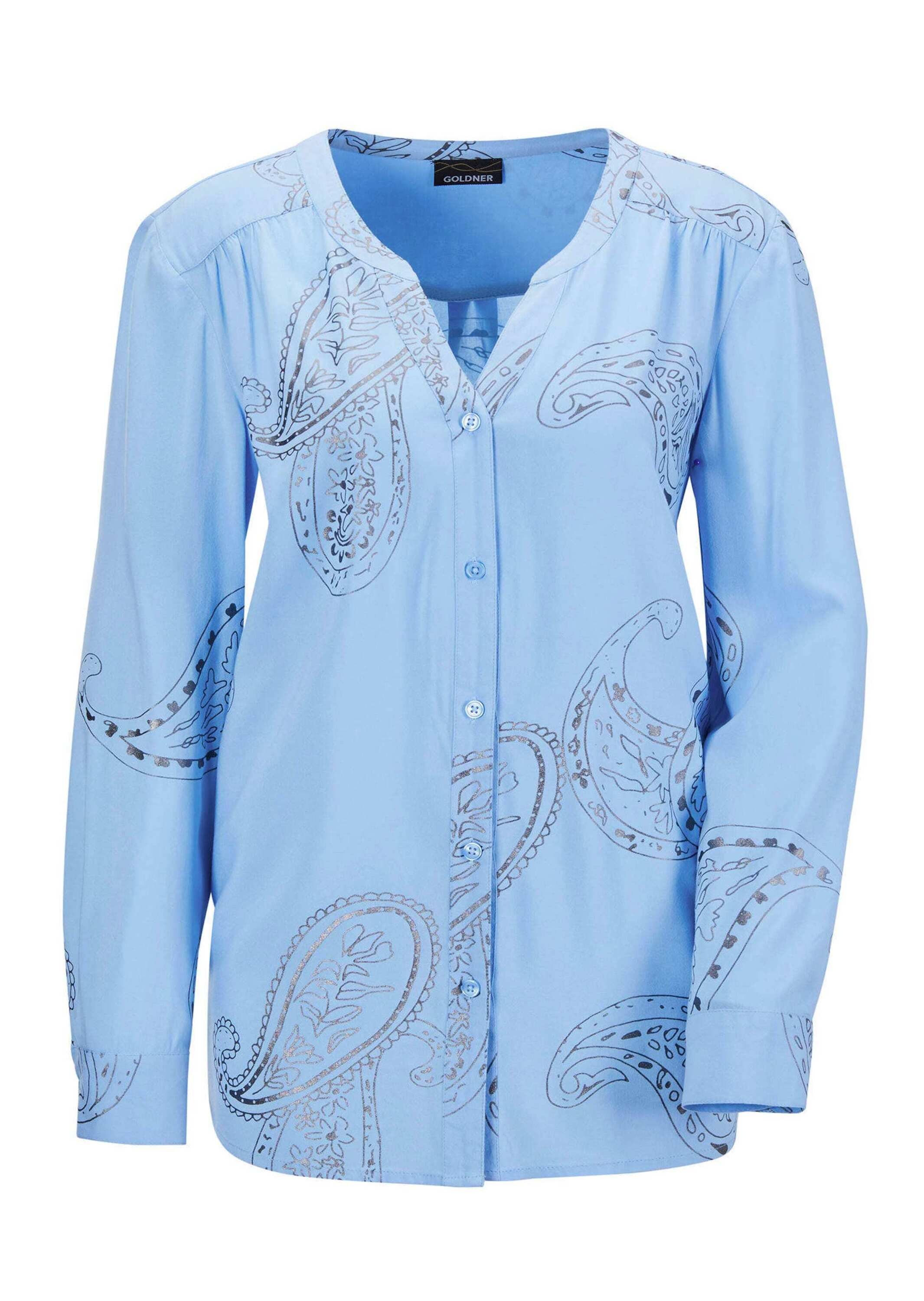 GOLDNER Schlupfbluse "Kurzgröße Bluse" günstig online kaufen