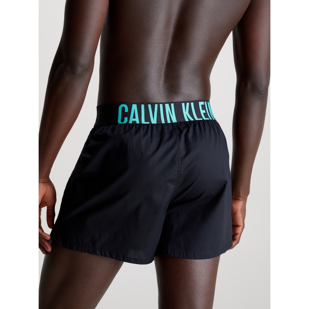 Calvin Klein Underwear Webboxer »BOXER SLIM 2PK«, (Packung, 2 St., 2er)