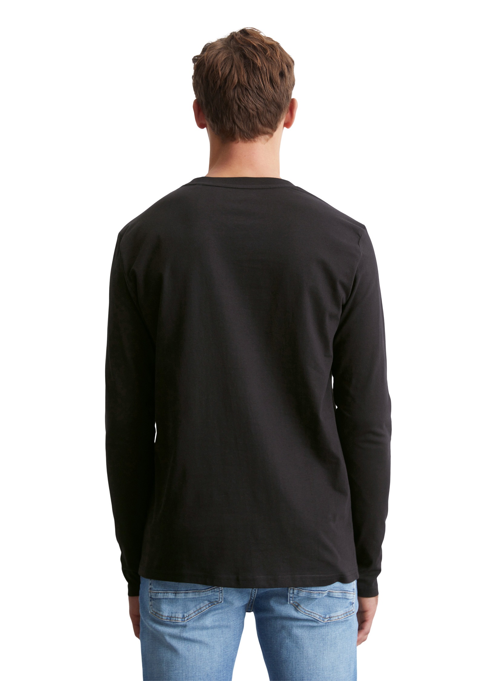 Marc O'Polo Langarmshirt »aus reiner Bio-Baumwolle«