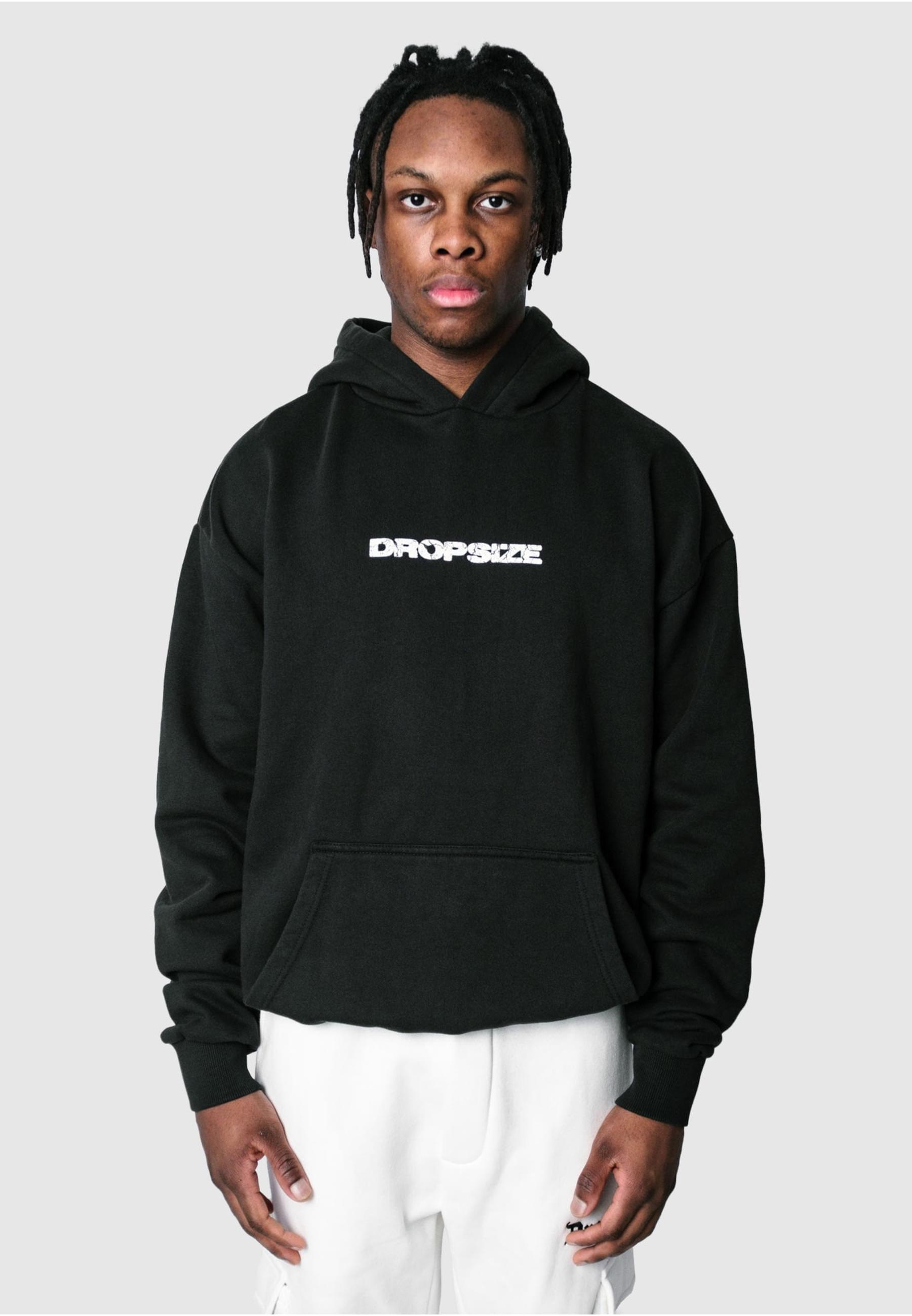 Dropsize Kapuzensweatshirt »Dropsize Herren Dropsize Heavy Oversize Moon Design Hoodie«, 1 Stk.

