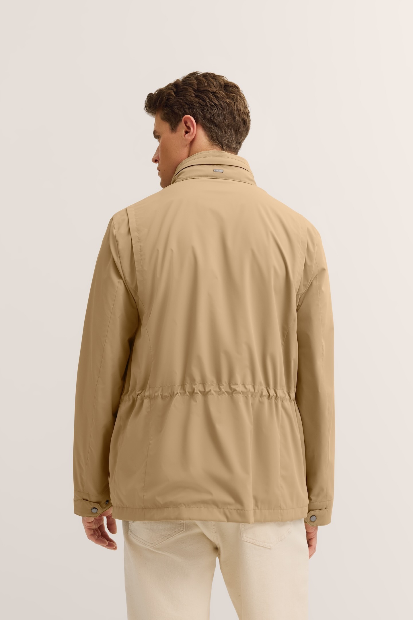 bugatti Fieldjacket "Regular Fit", mit Kapuze, mit Stretch & Stehkragen günstig online kaufen