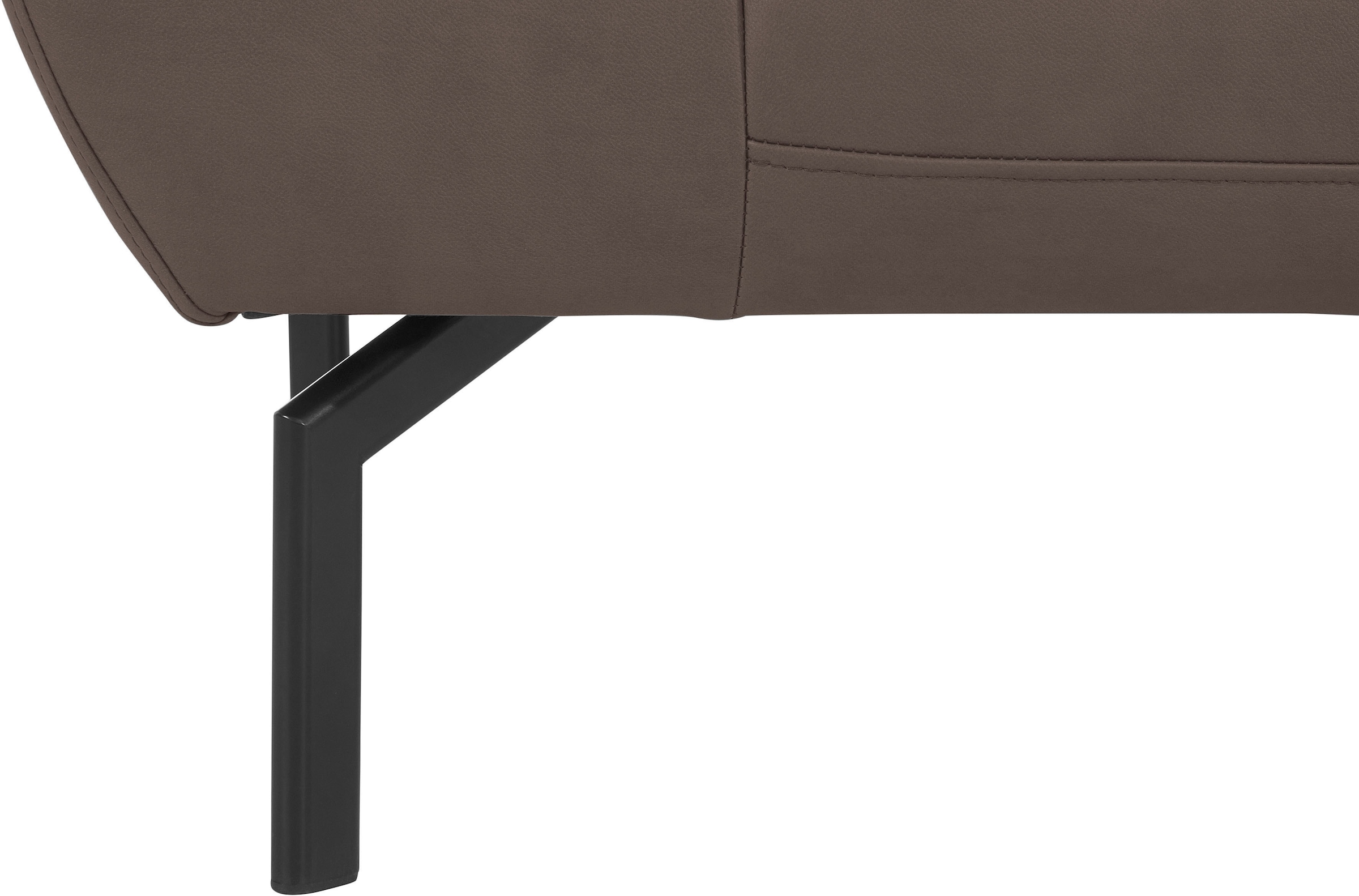 Places of Style 2-Sitzer »Trapino Luxus«, wahlweise mit Rückenverstellung, Luxus-Microfaser in Lederoptik