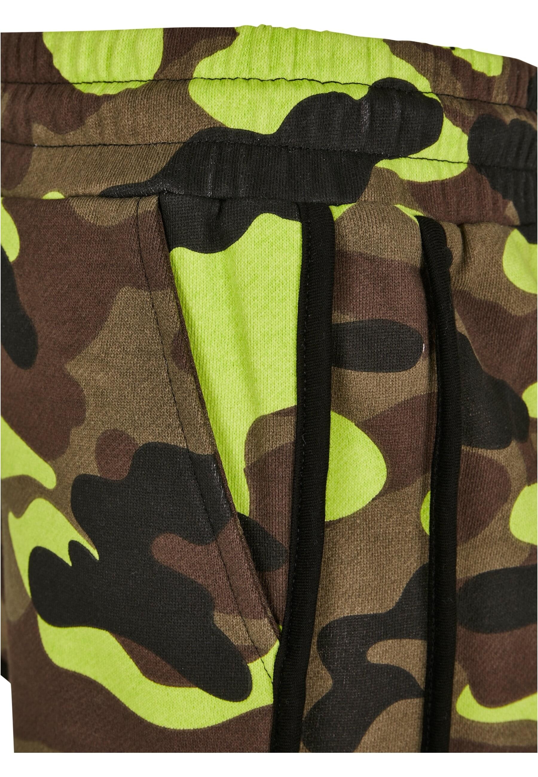 URBAN CLASSICS Stoffhose »Urban Classics Damen Ladies Printed Camo Hot Pants«, (1 tlg.)