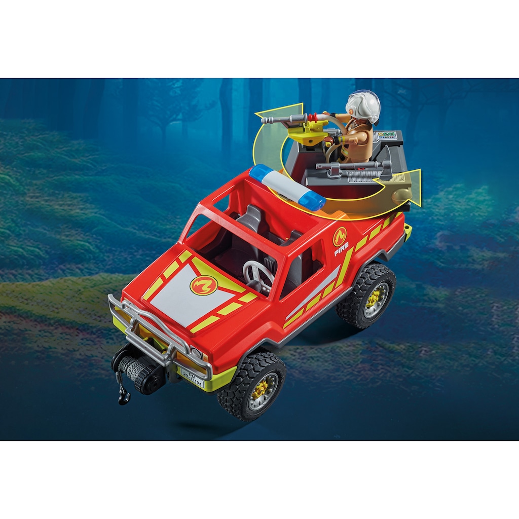 Playmobil® Konstruktions-Spielset »Feuerwehr-Löschtruck (71194), City Action«, (49 St.)