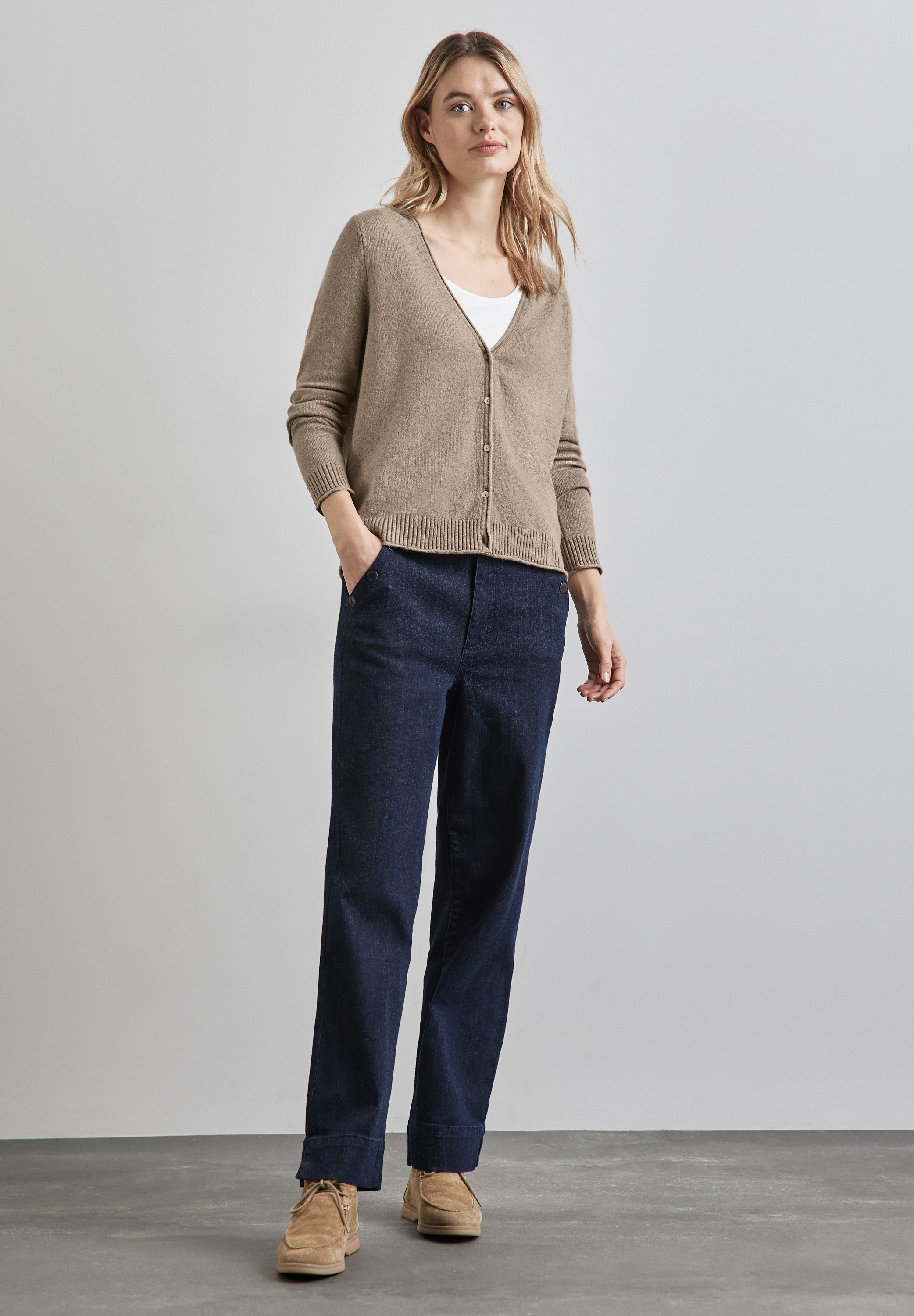 Thumbnail - STREET ONE Cardigan, mit V-Ausschnitt