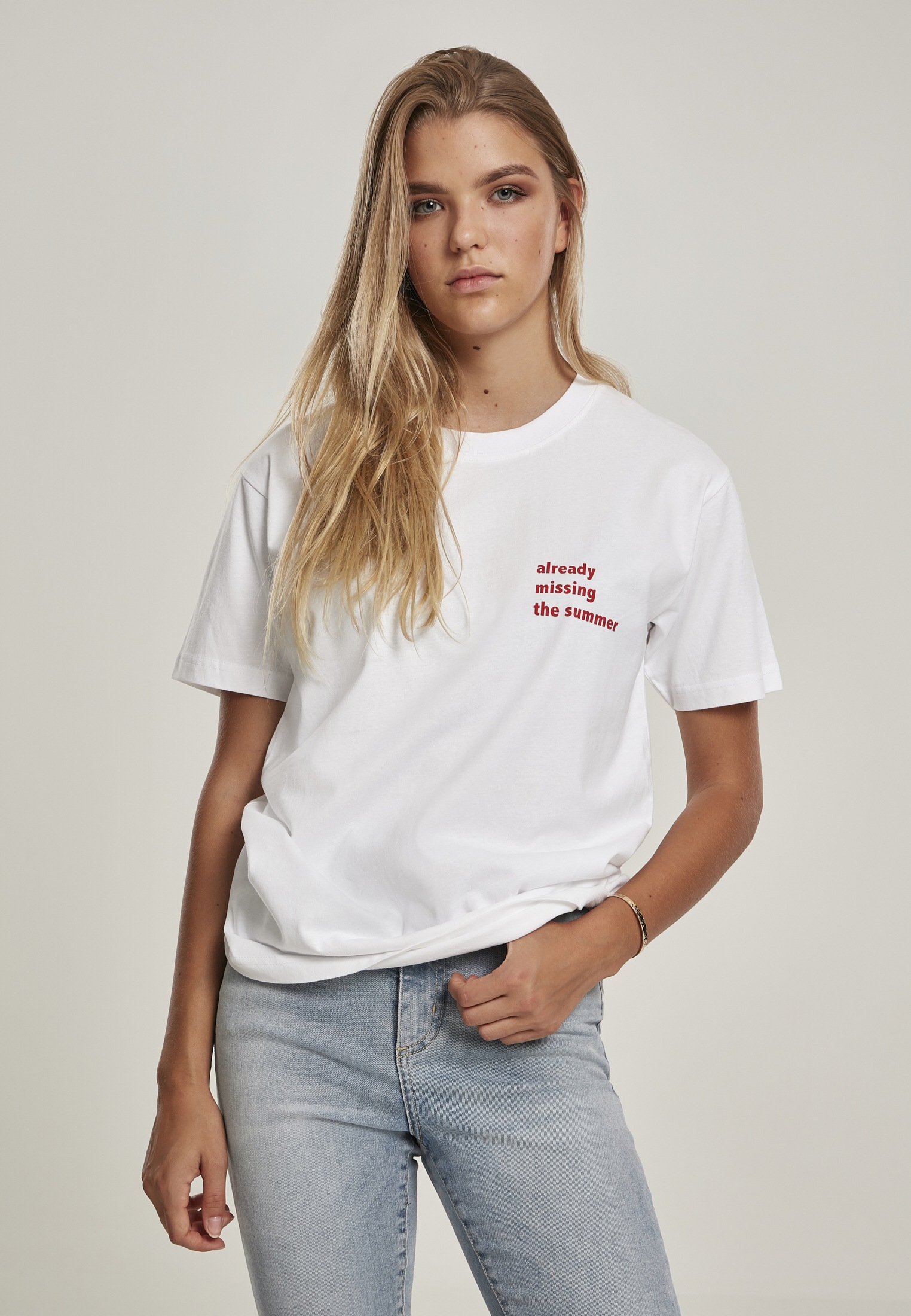 MisterTee Kurzarmshirt »Damen Ladies Missing Summer Tee«, (1 tlg.) online  kaufen | BAUR | T-Shirts