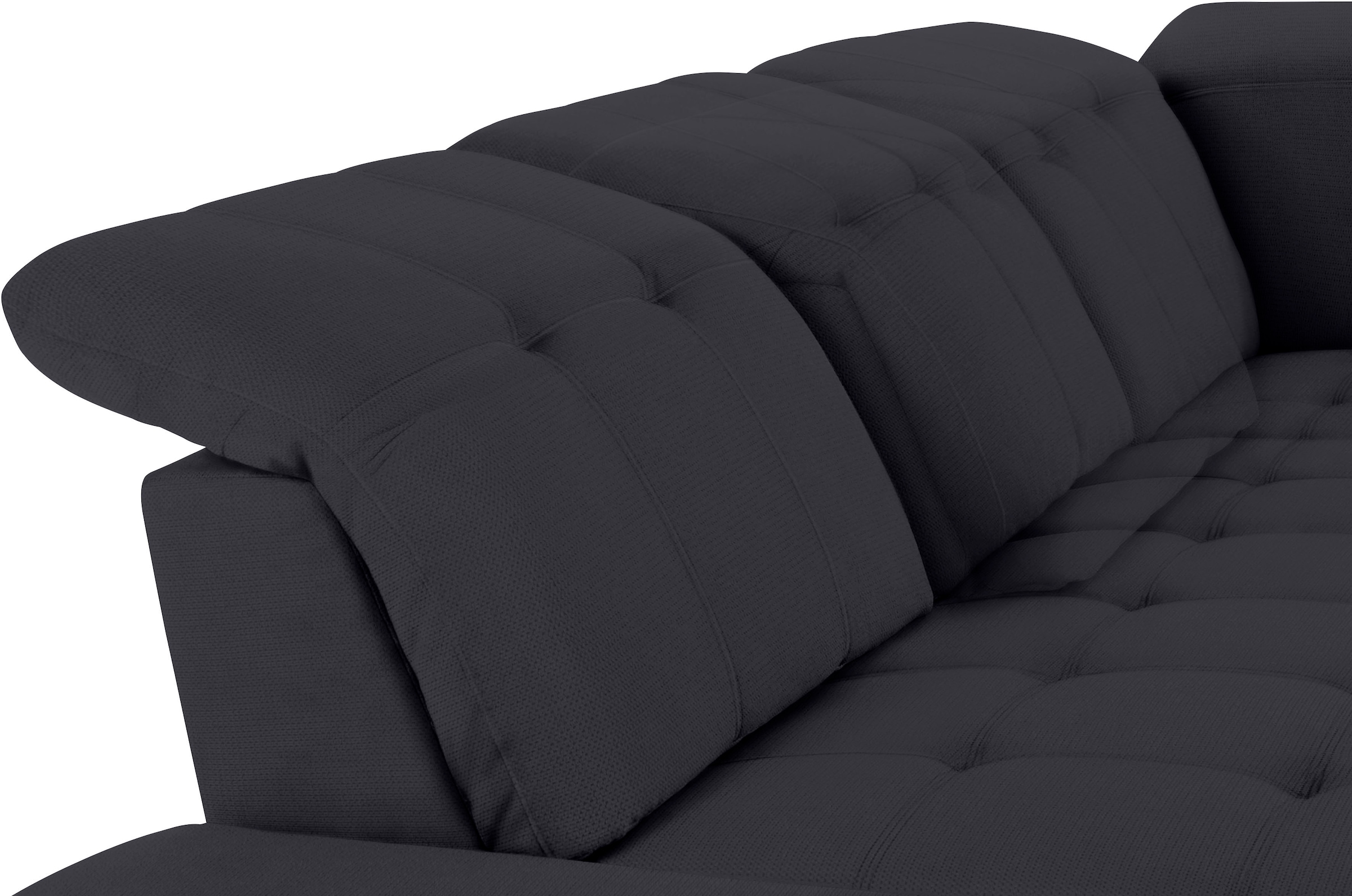 COTTA Ecksofa »Holiday L-Form mit Sitztiefen-, Armteil- und Kopfteilverstellung«, wahlweise mit Bettfunktion inkl. Bettkasten