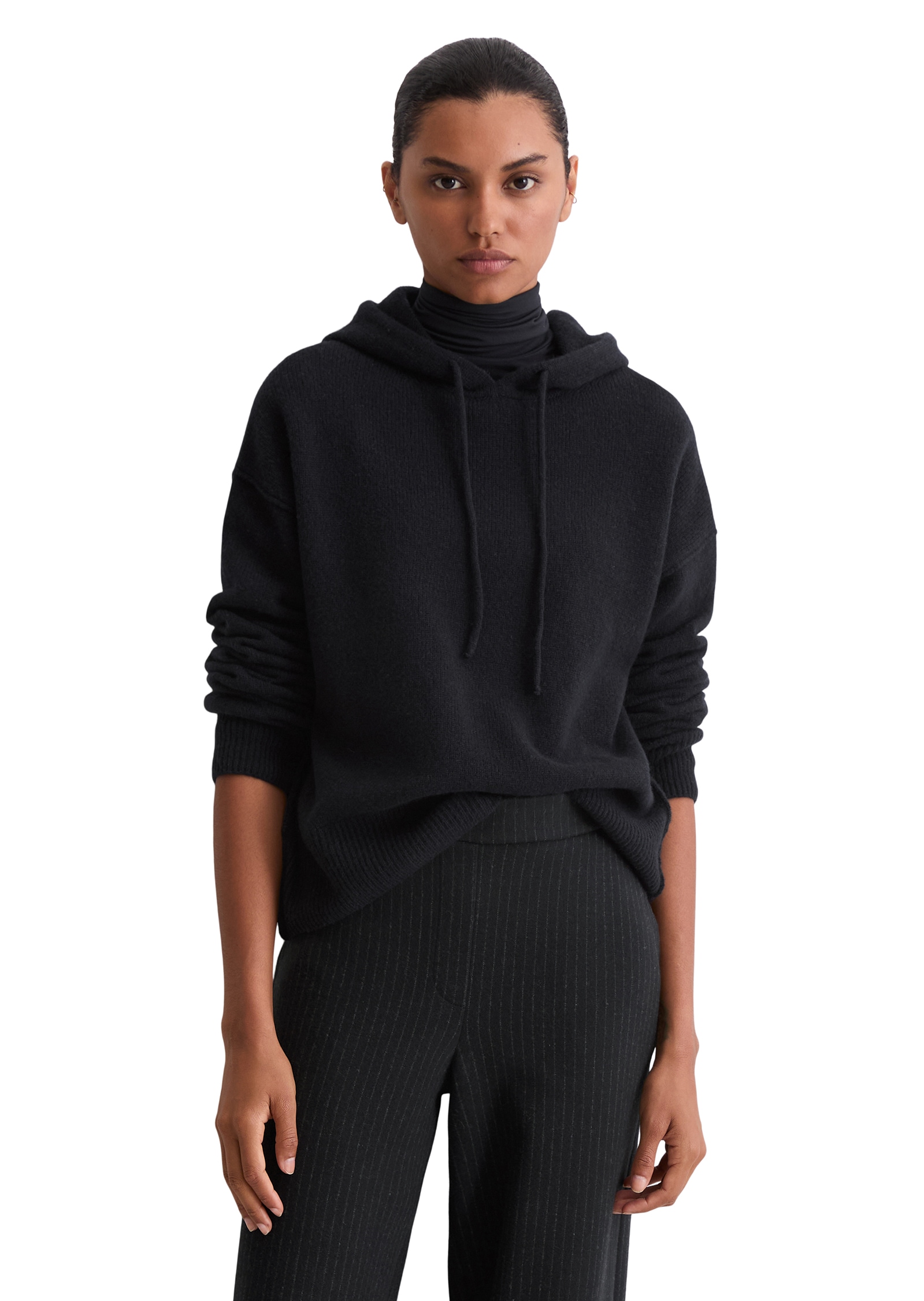 Marc OPolo Kapuzenpullover "regular fit aus flauschiger Lambswool" günstig online kaufen