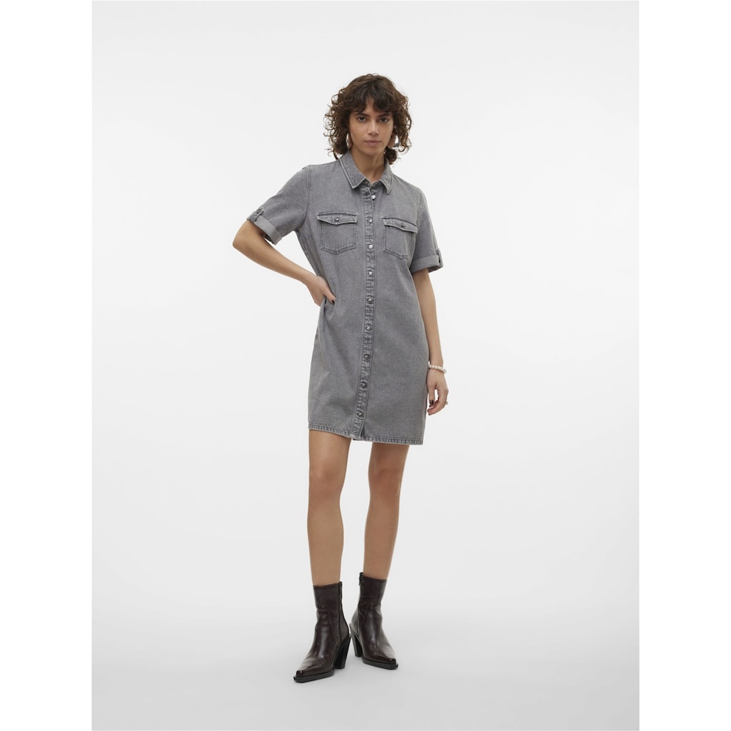 Vero Moda Jeanskleid »VMJENNIE SS SHORT DENIM DRESS NOOS«