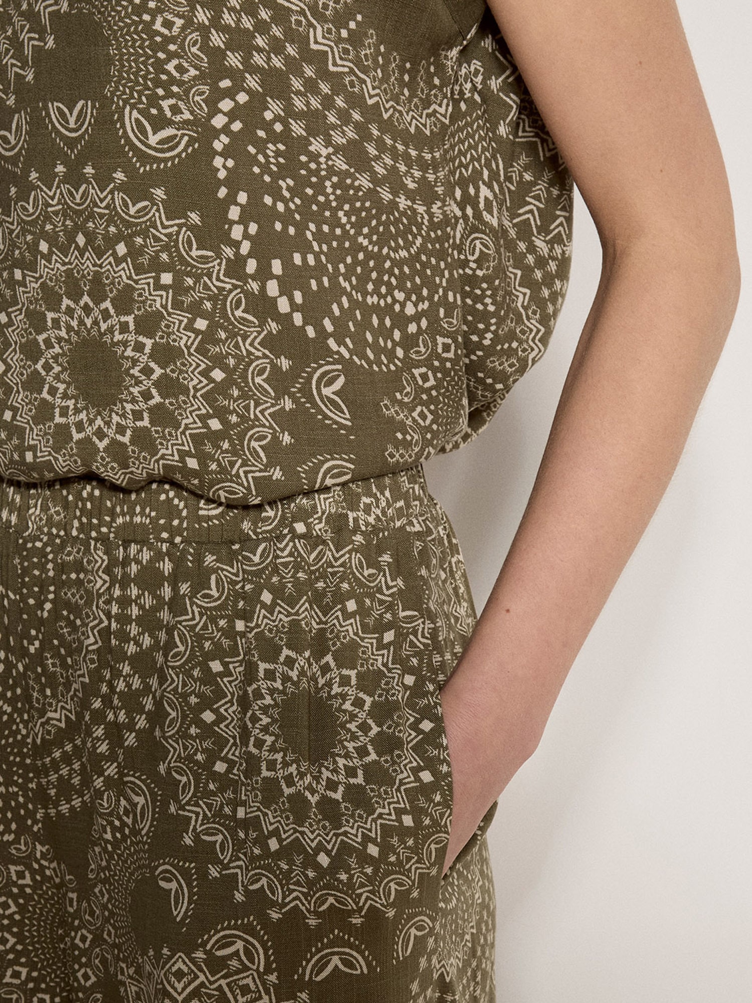 Apricot Stoffhose »Kaleidoskop-Hose«  mit Webmuster