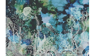 Fototapete »ARTist Underwater Colour«, Vlies, Wand, Schräge