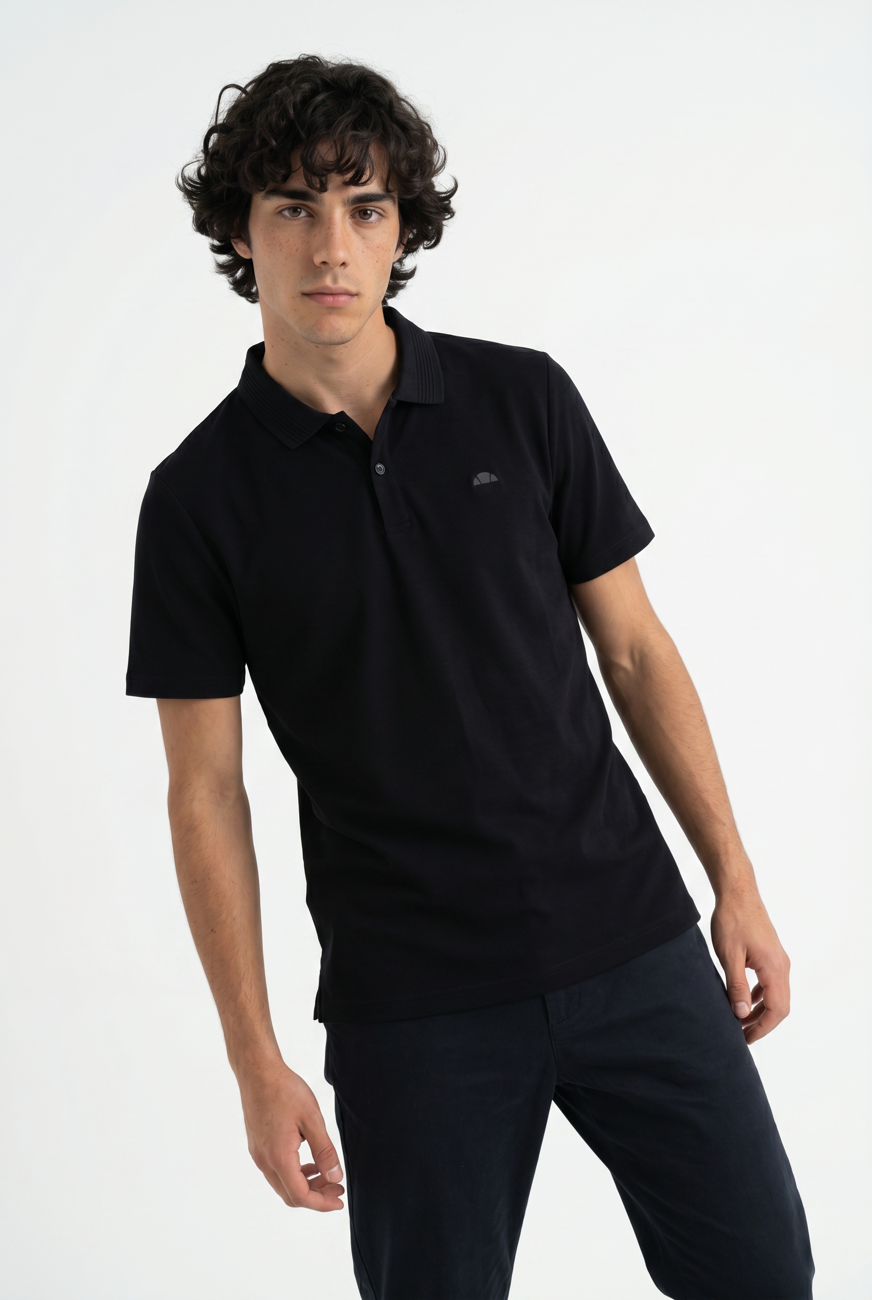 Ellesse Poloshirt "EDMOND POLO" mit Polokragen, Kurzarm, aus Polyester, normale Länge