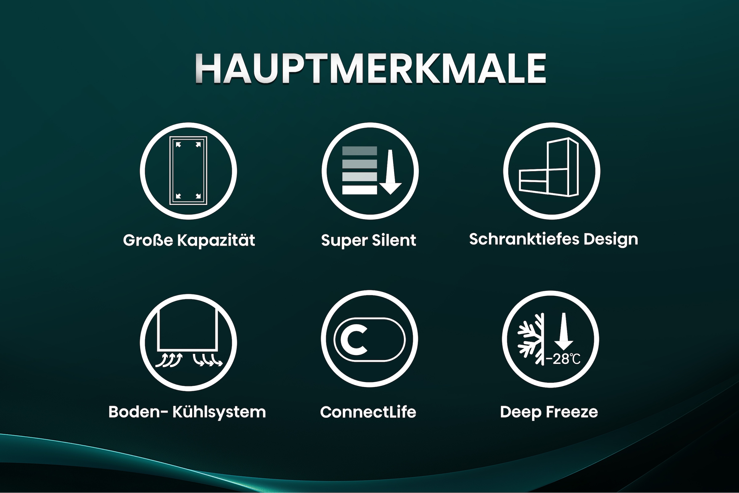 Hisense Kühl-/Gefrierkombination »RB5P410SAFA« 203 cm hoch 59,5 cm breit BigVolumen Modell mit insgesamt 413 Liter