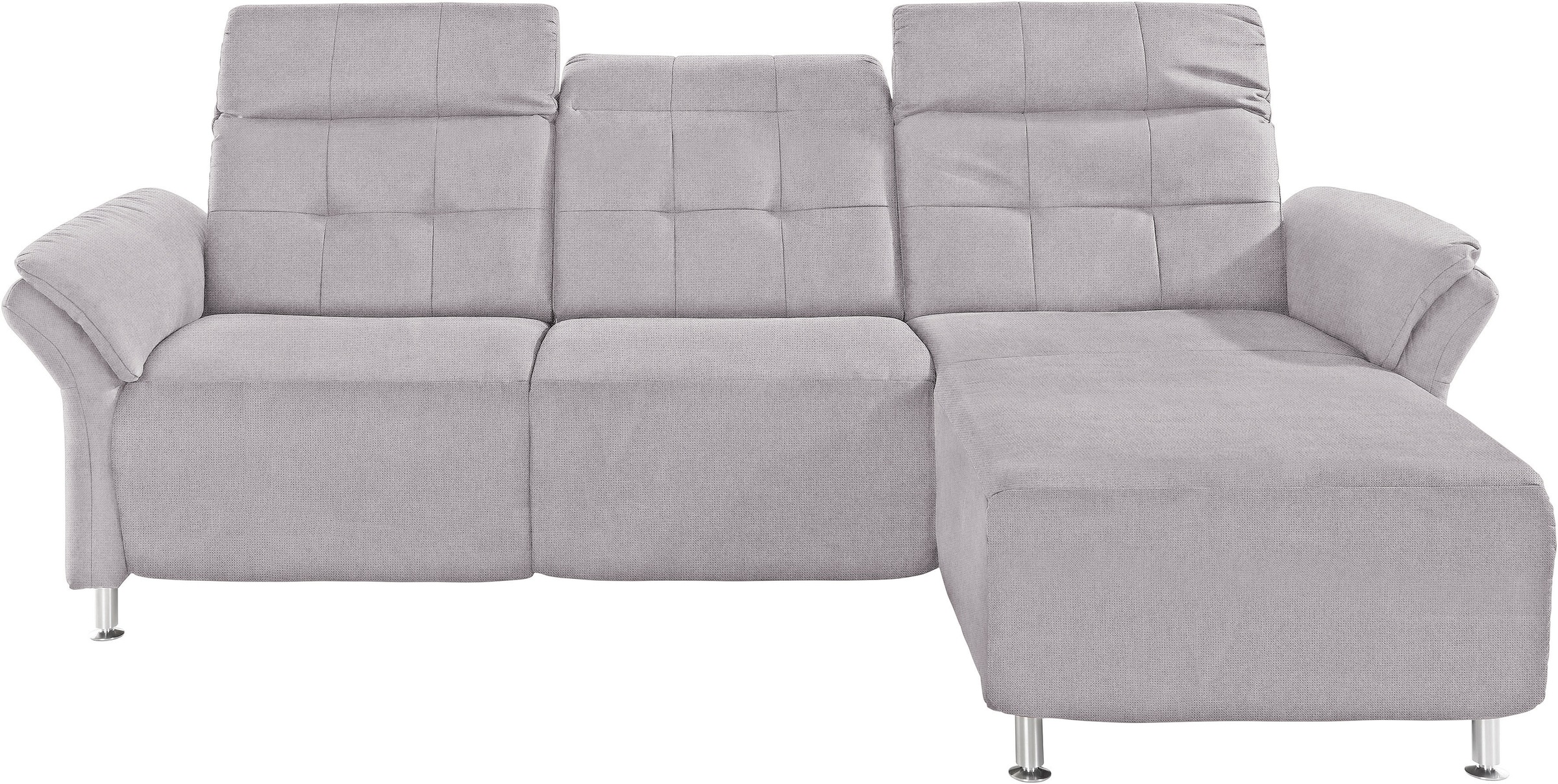 Places of Style Ecksofa »Manhattan L-Form«, 2 Sitze mit elektrischer Relaxfunktion, verstellbare Armlehnen