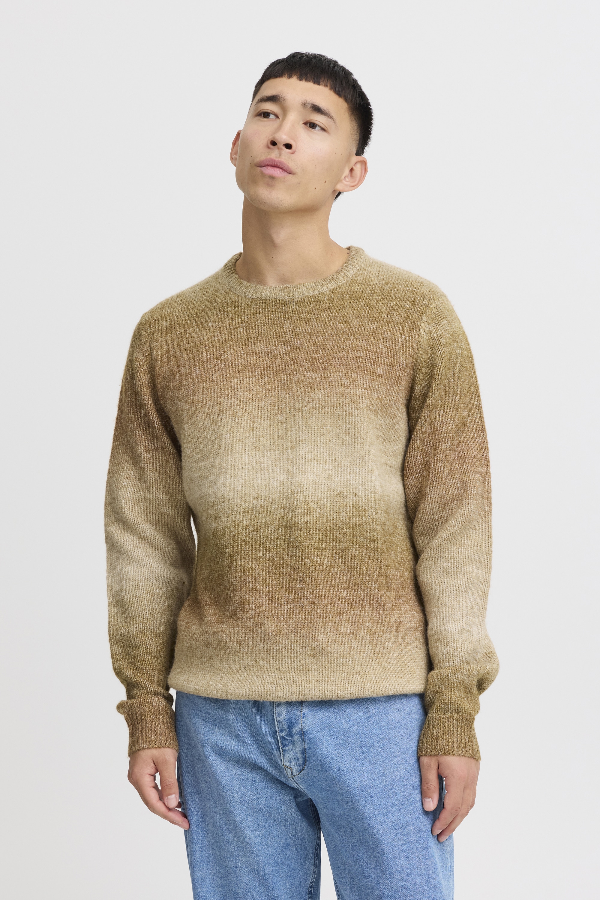 Blend Strickpullover "BHPullover" Klassischer Grobstrickpullover mit farbve günstig online kaufen