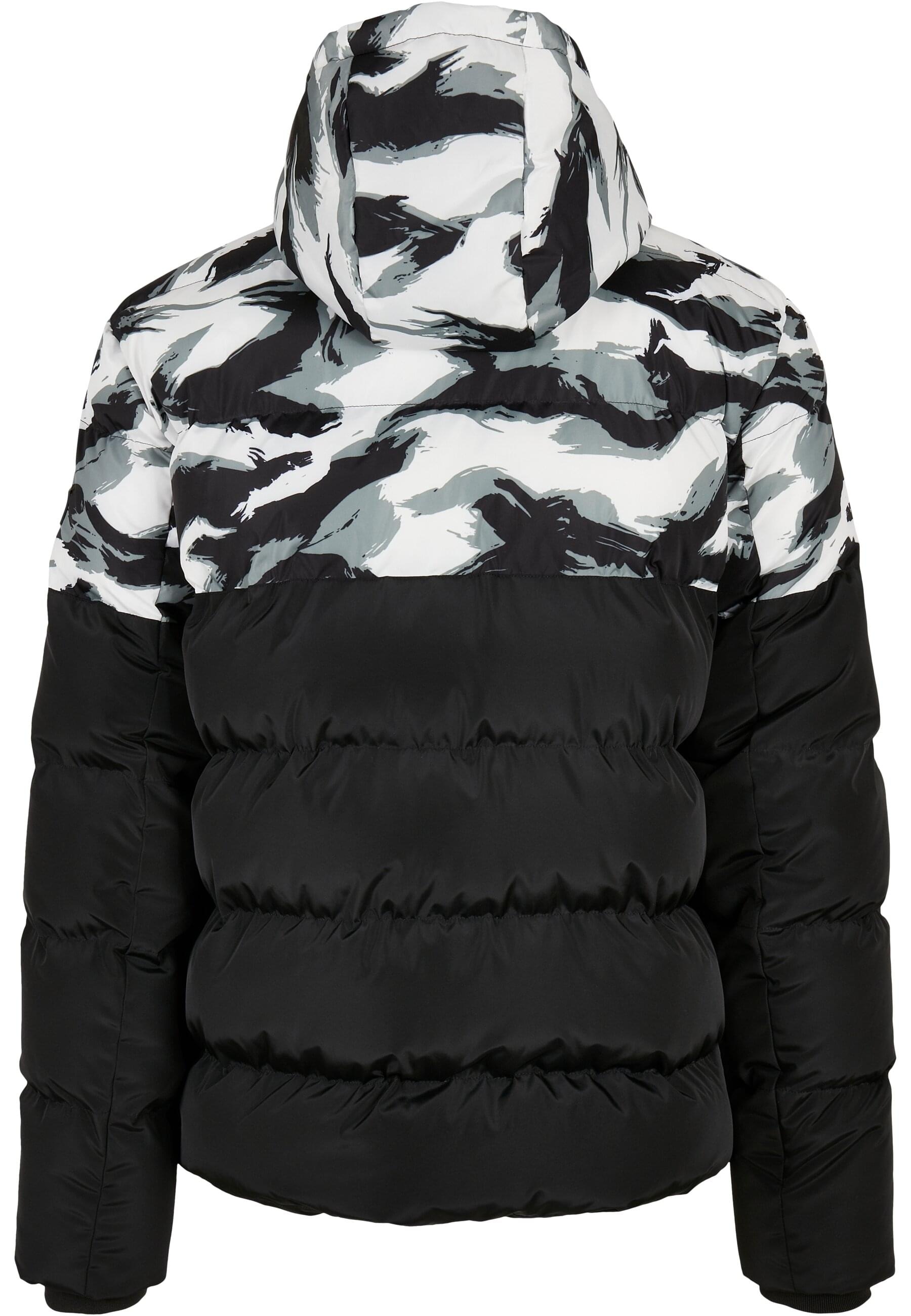 CAYLER & SONS Winterjacke »Cayler & Sons Herren Statement Brushcamo Yoke Puffer Jacket«, (1 St.), mit Kapuze