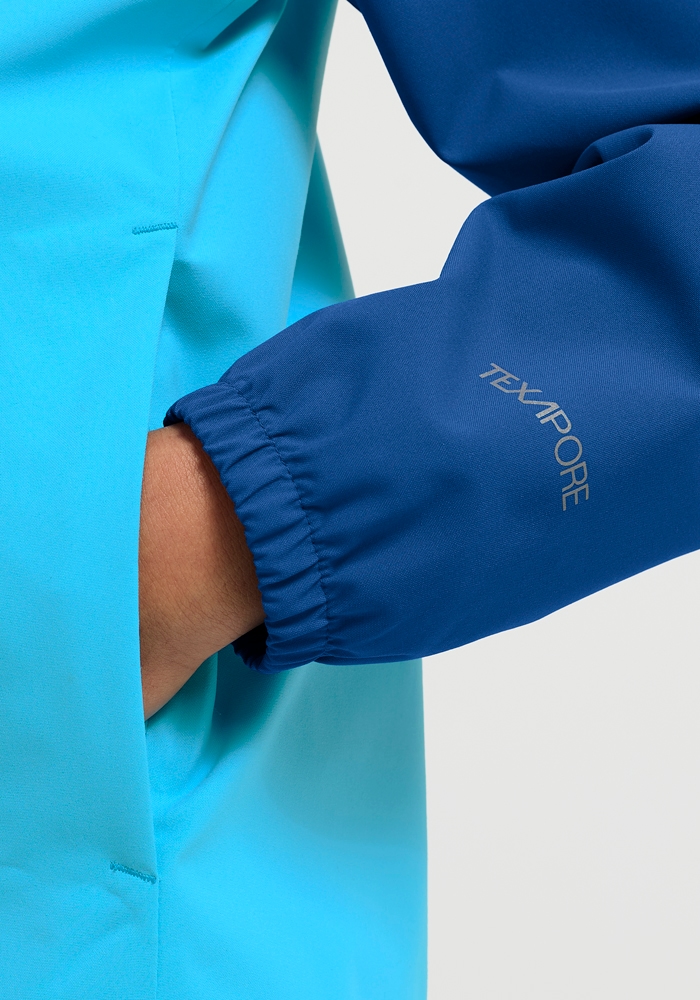 Jack Wolfskin Outdoorjacke »ADVENTURETRIBE 2L JKT K« mit Kapuze