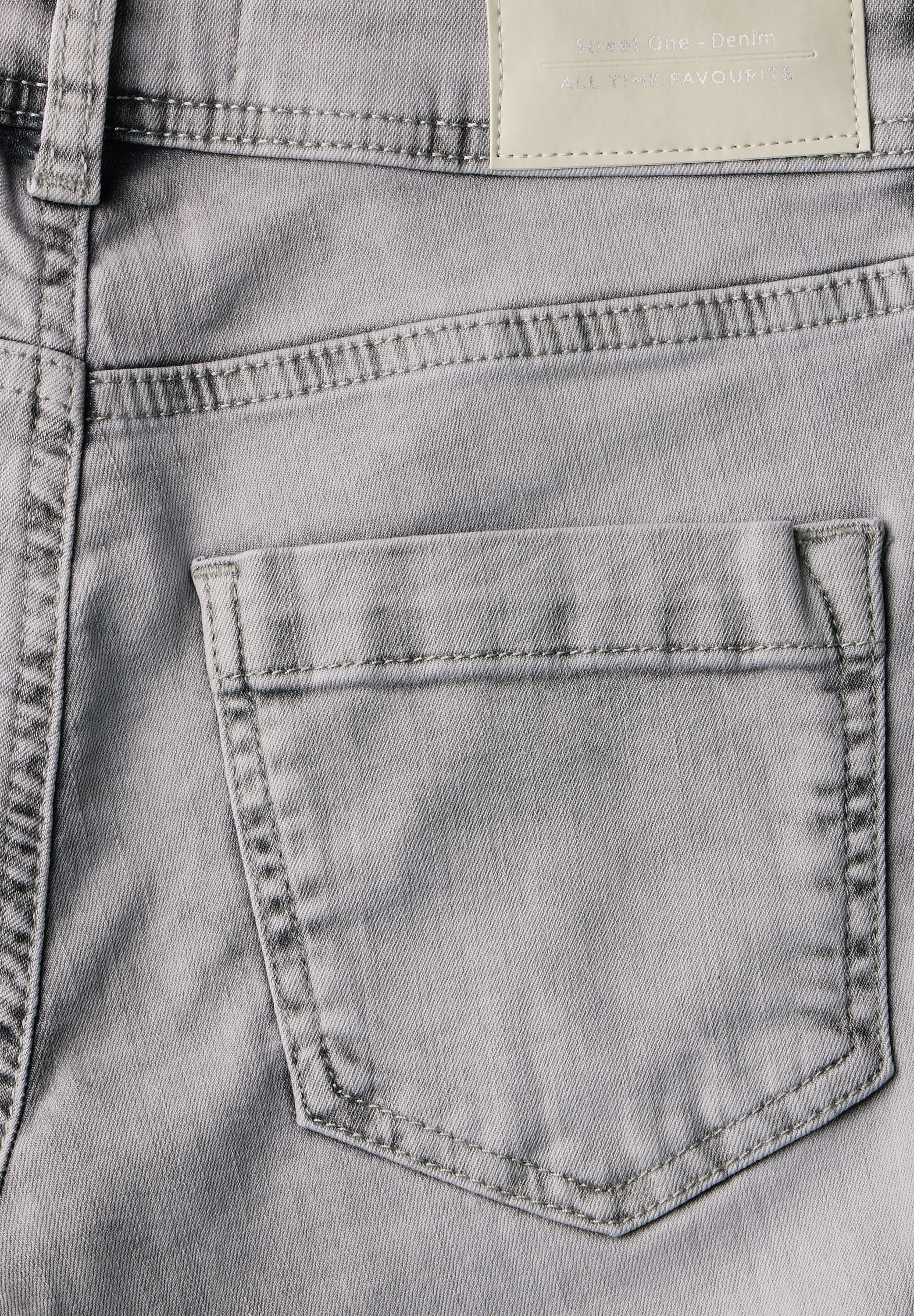 STREET ONE Slim-fit-Jeans, 5-Pocket-Style