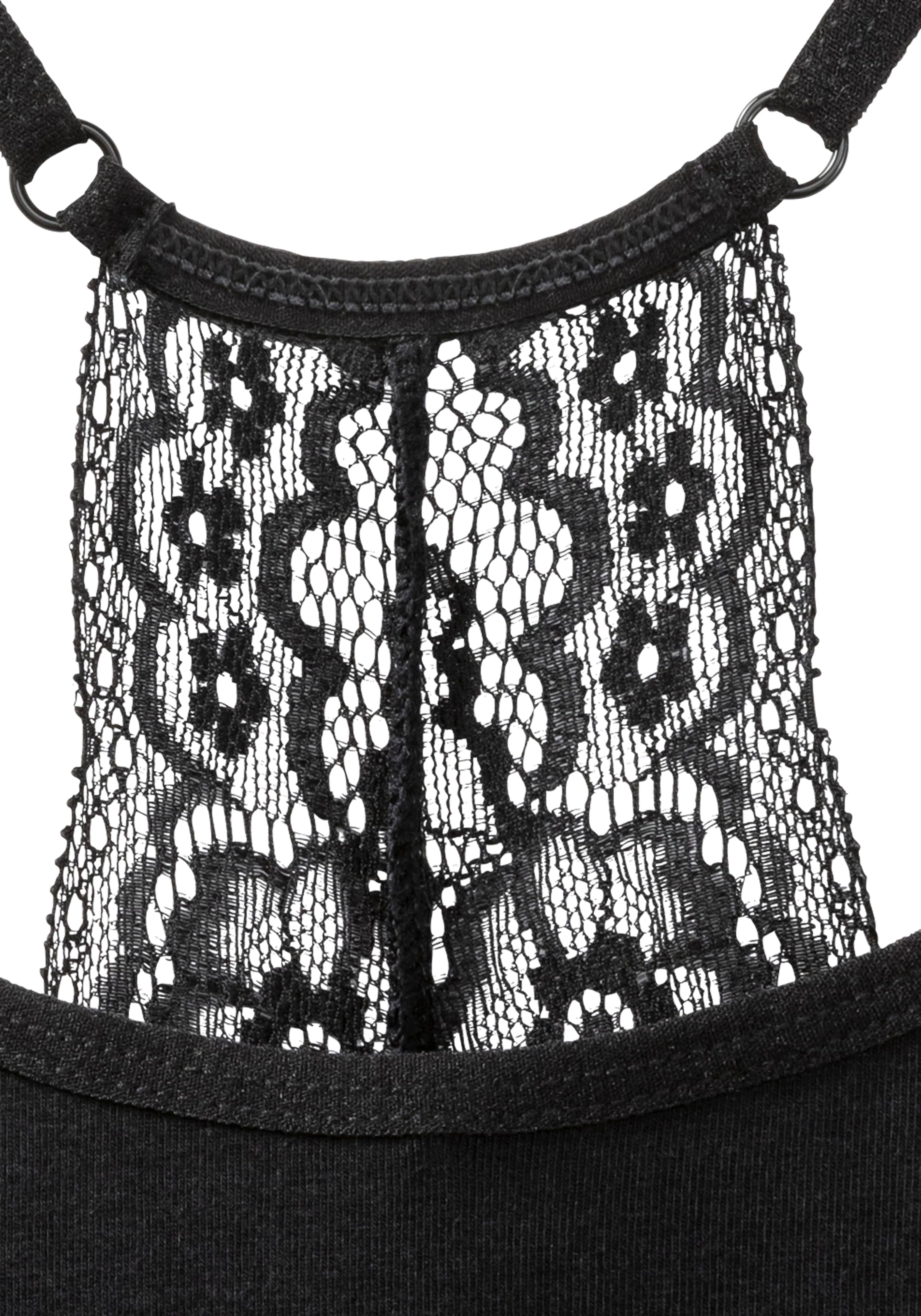 Buffalo Bustier, Ringerücken aus schöner Spitze