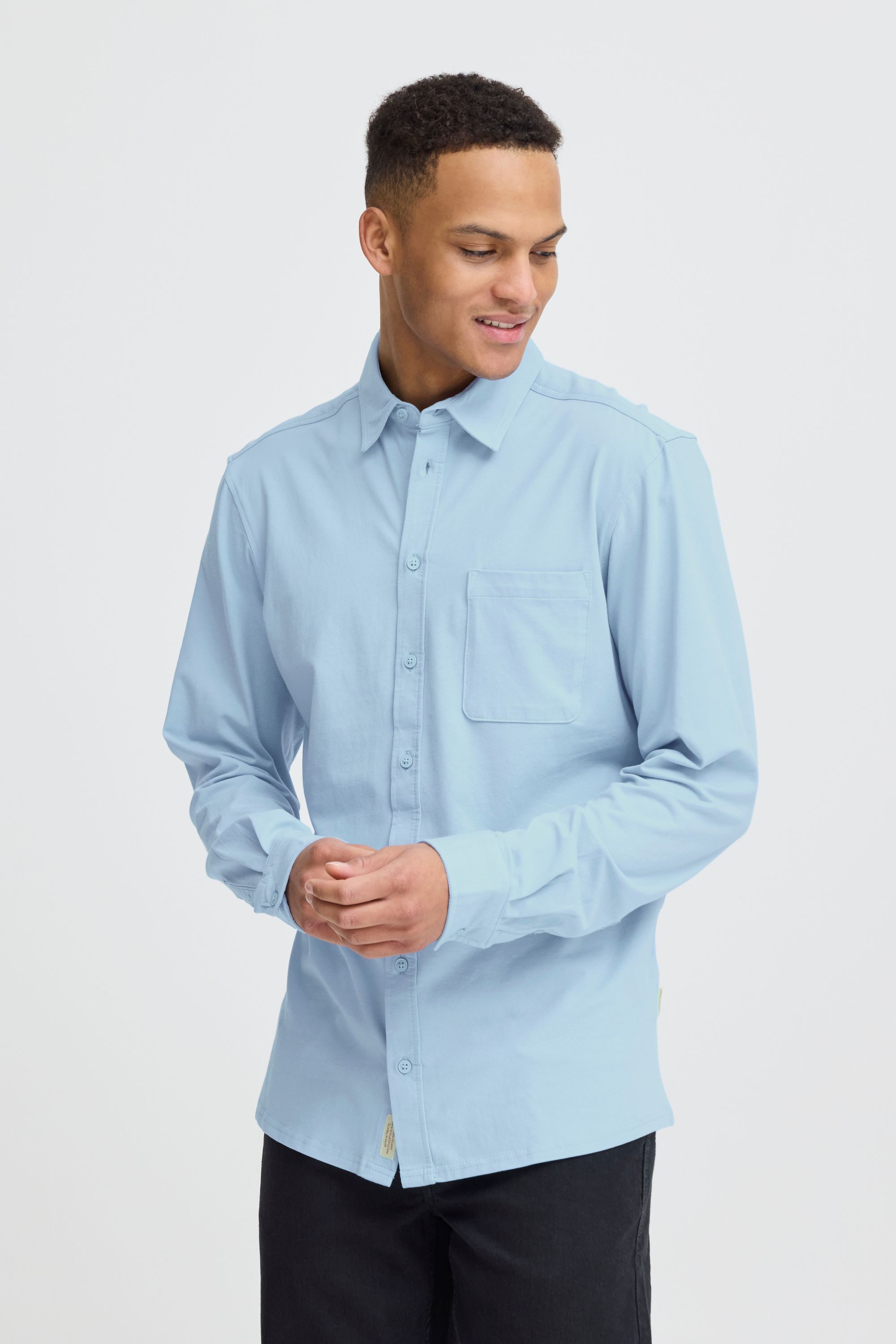 Blend Langarmhemd "BHALO", Lässiges Langarmhemd mit Brusttasche günstig online kaufen