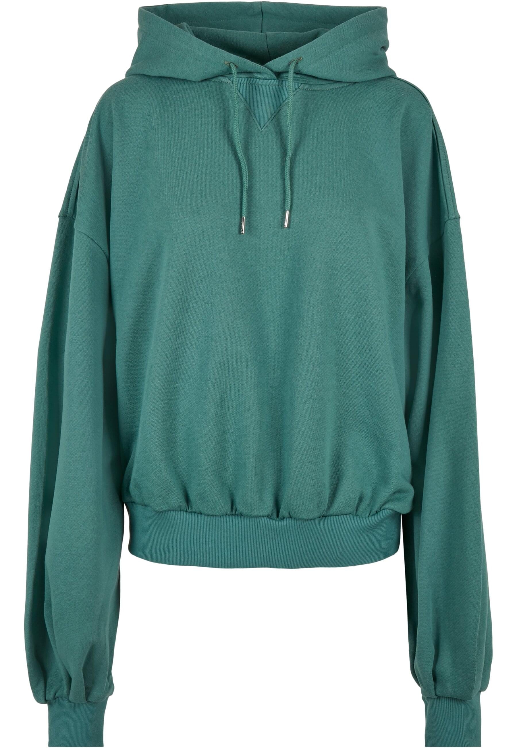 URBAN CLASSICS Rundhalspullover "Urban Classics Damen Ladies Organic Oversized Terry Hoody"