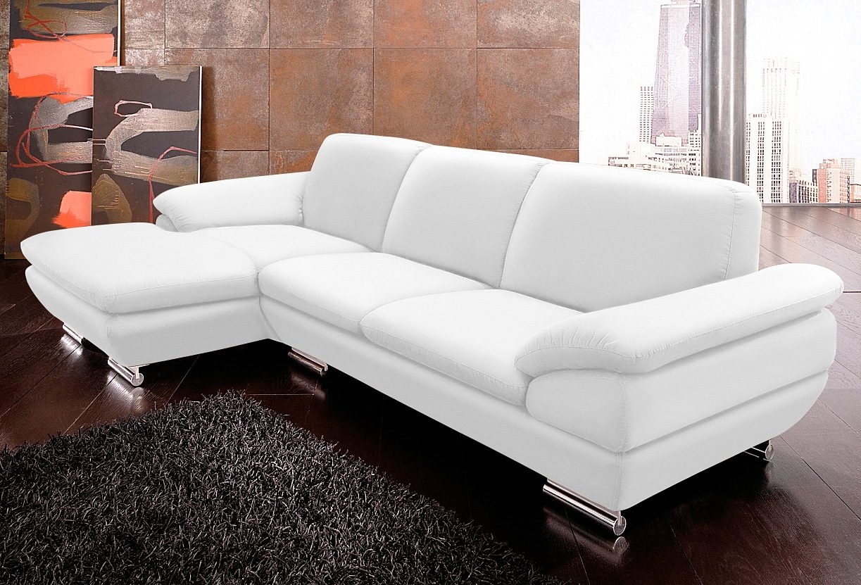 CALIA ITALIA Ecksofa "Glamour, italienisches Designsofa, tollem Sitzkomfort günstig online kaufen