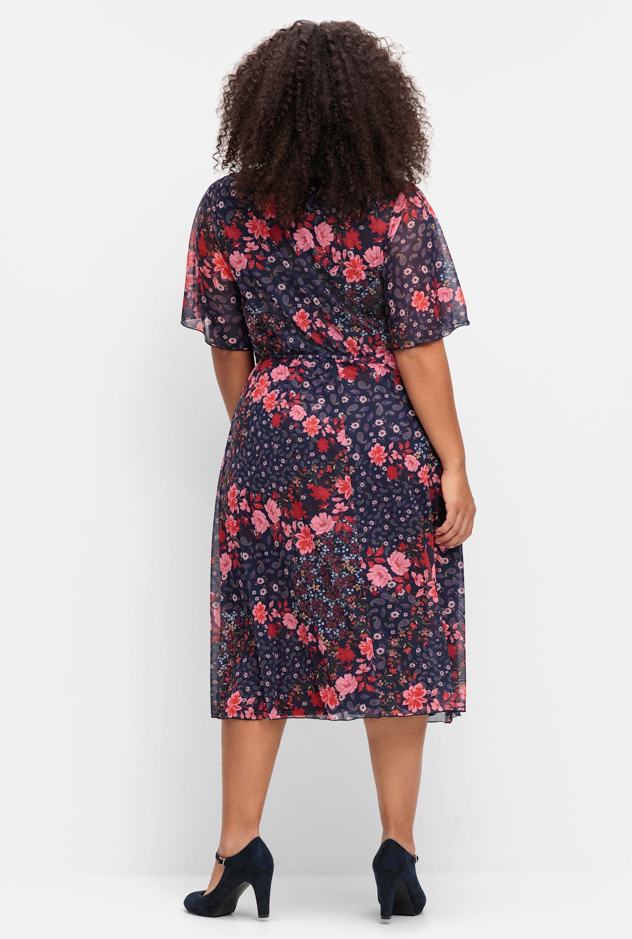 sheego by Joe Browns Sommerkleid "Mesh-Kleid" günstig online kaufen