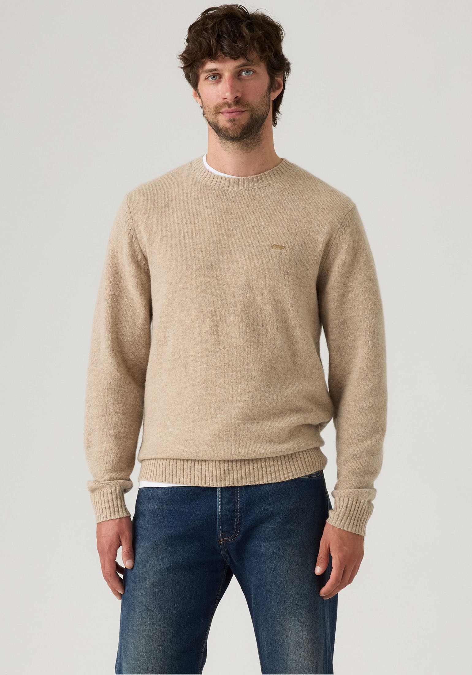 Levis Wollpullover "ORIGINAL HM SWEATER" klassische Rundhalsform günstig online kaufen