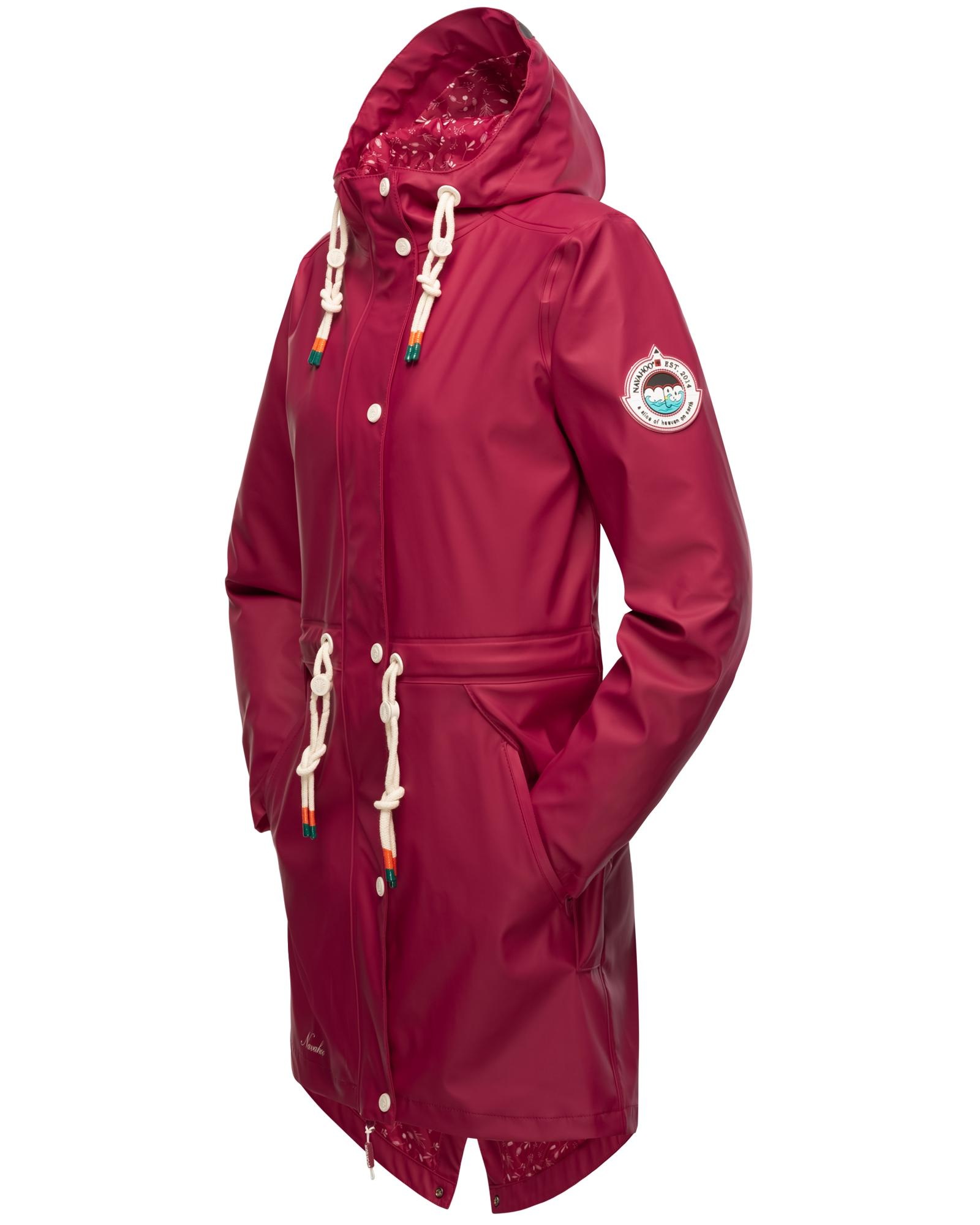 Navahoo Regenjacke »Tropical Stormoo«, mit Kapuze, Wasserdichter Damen Outdoor Regenmantel