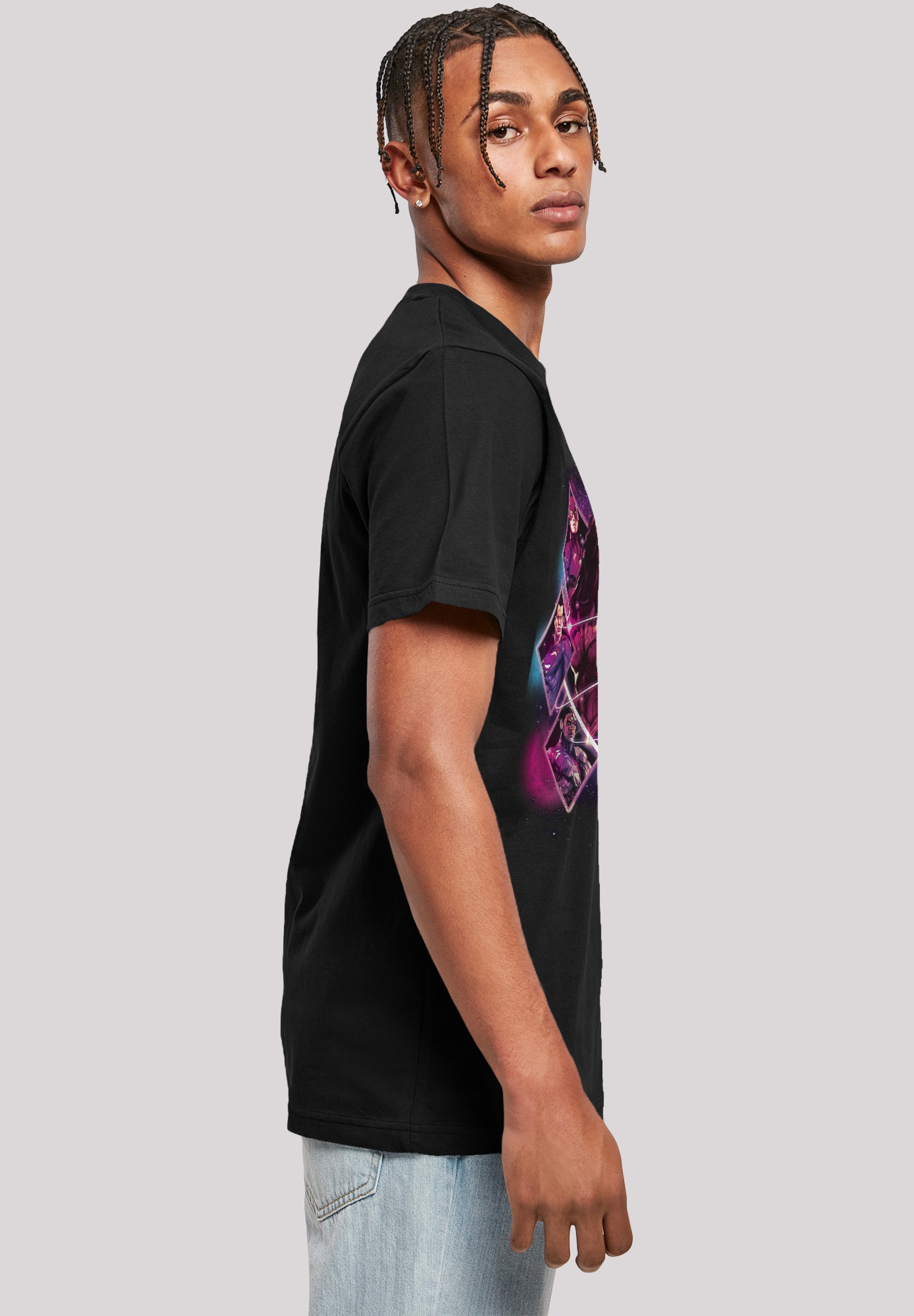 F4NT4STIC T-Shirt »DC Comics Justice League Superhelden«, Herren,Premium Merch,Regular-Fit,Basic,Bedruckt