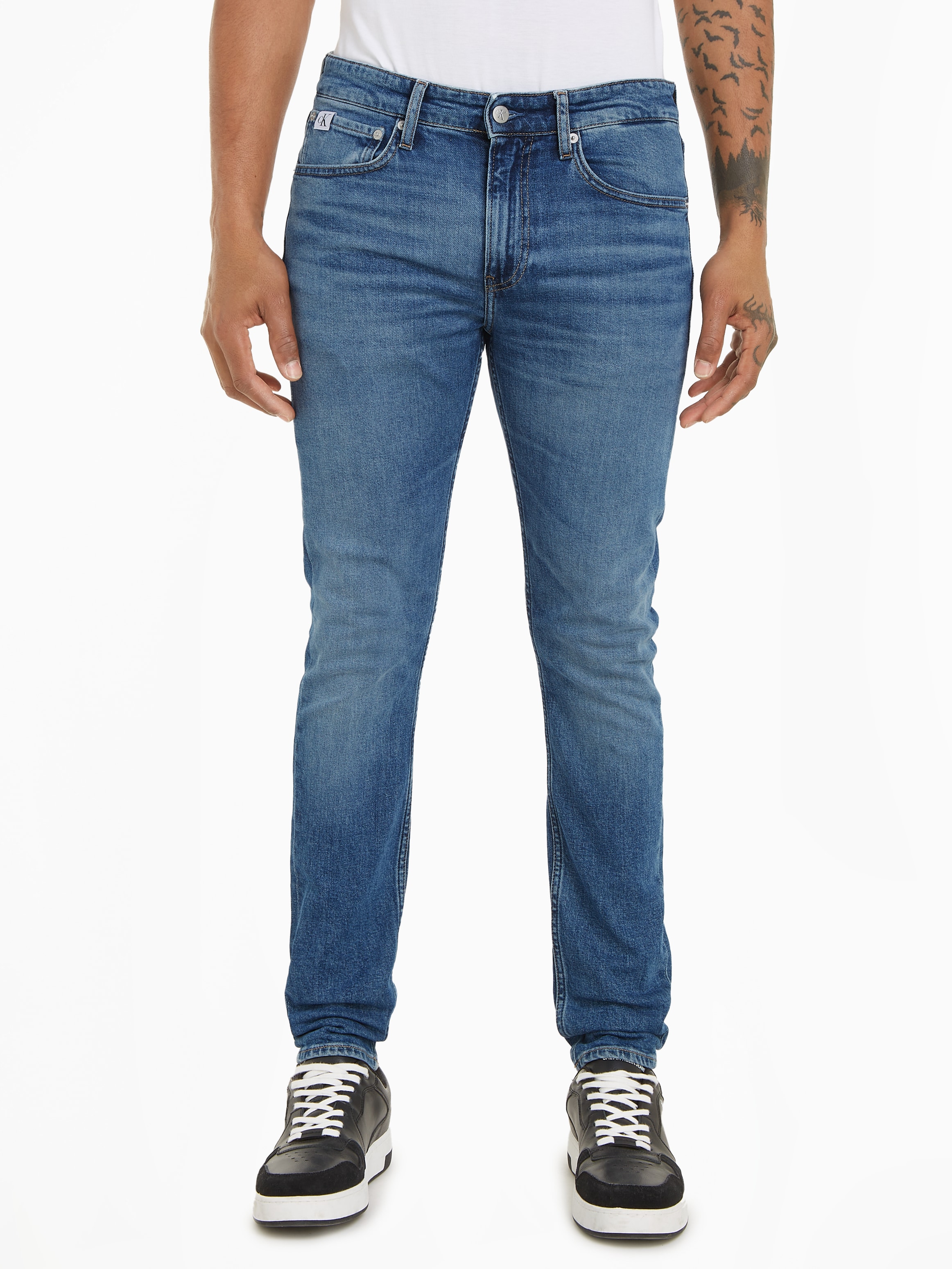 Calvin Klein Jeans Slim-fit-Jeans "SLIM TAPER", in klassischer 5-Pocket-Form