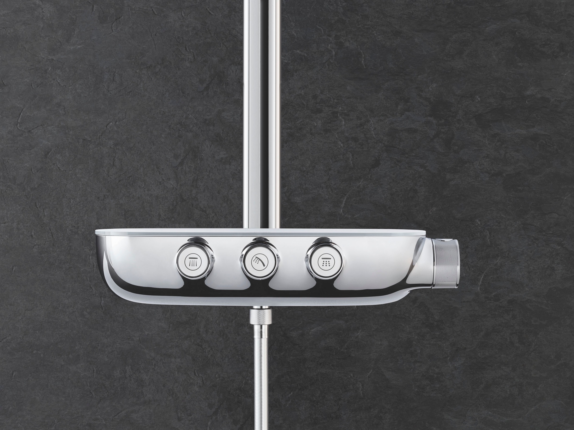 Grohe Duschsystem »Rainshower System SmartControl«, (Packung), mit langlebieger und scheinender Oberfläche