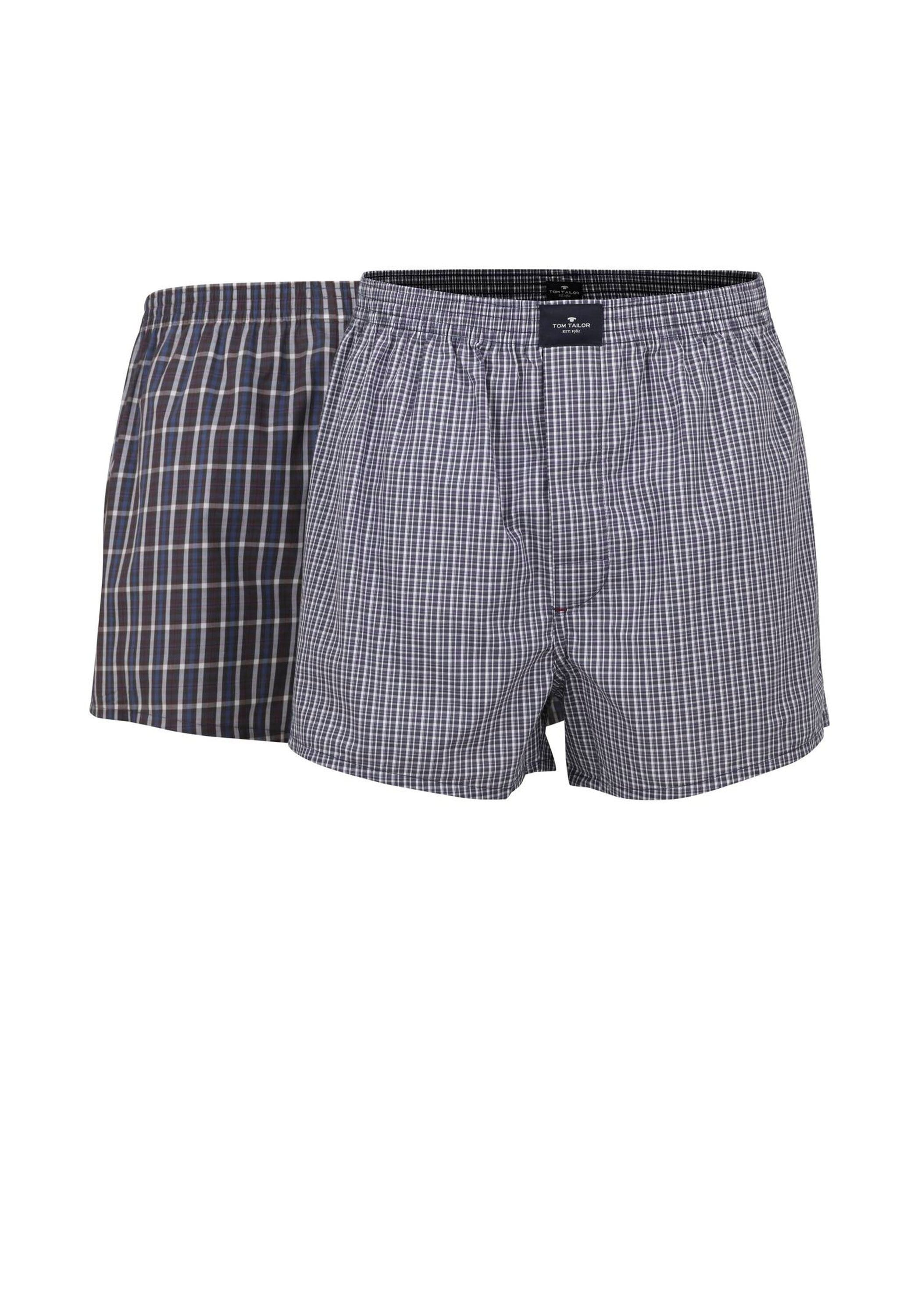 TOM TAILOR Webboxer "Web-Boxershorts Dakota 2er Pack"