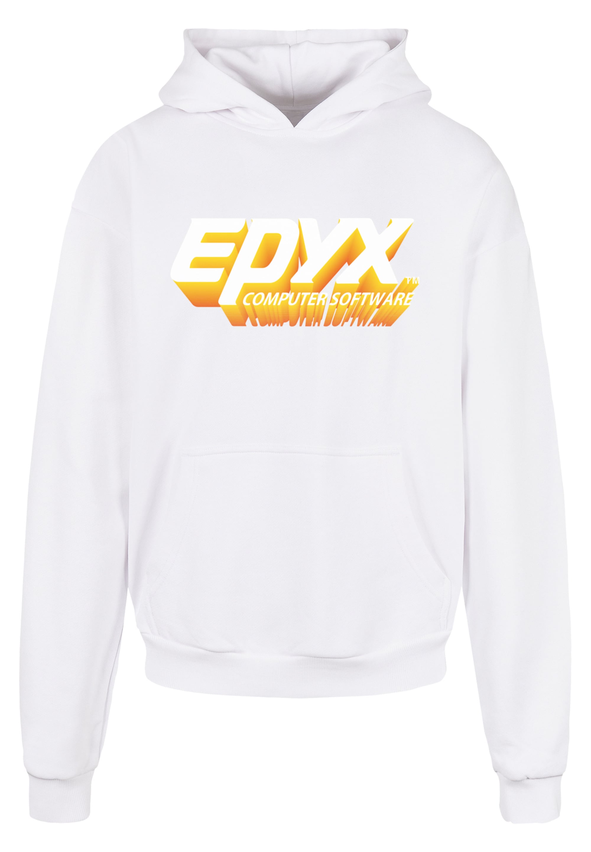 F4NT4STIC Kapuzenpullover »EPYX Computer Software Logo 3D SEVENSQUARED«, Print