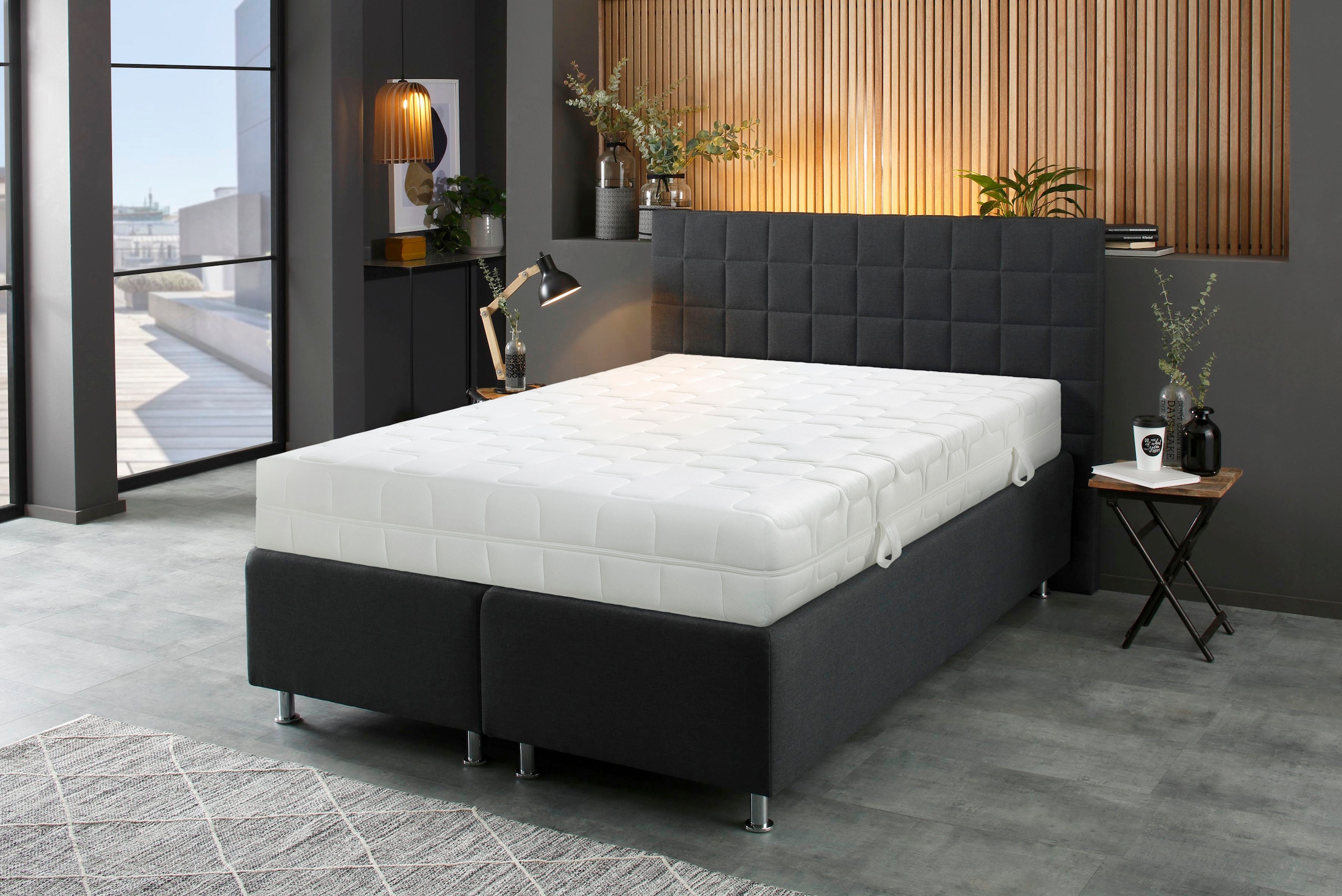 Beco Komfortschaummatratze »Grand Relax«, 25 cm hoch, (1 St.), Boxspring-Feeling wie im Luxus-Hotel