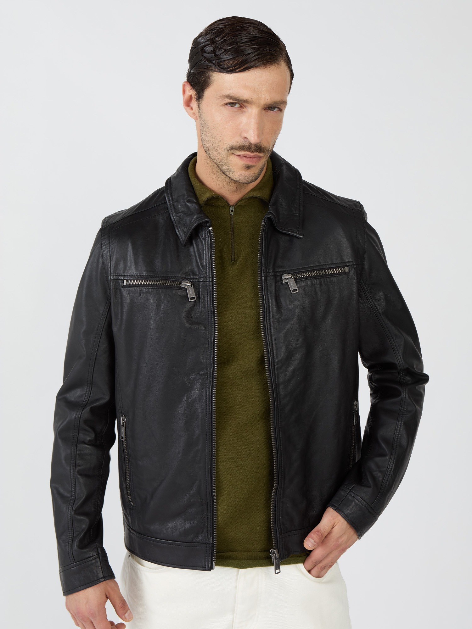 MUSTANG Lederjacke "31021630" günstig online kaufen