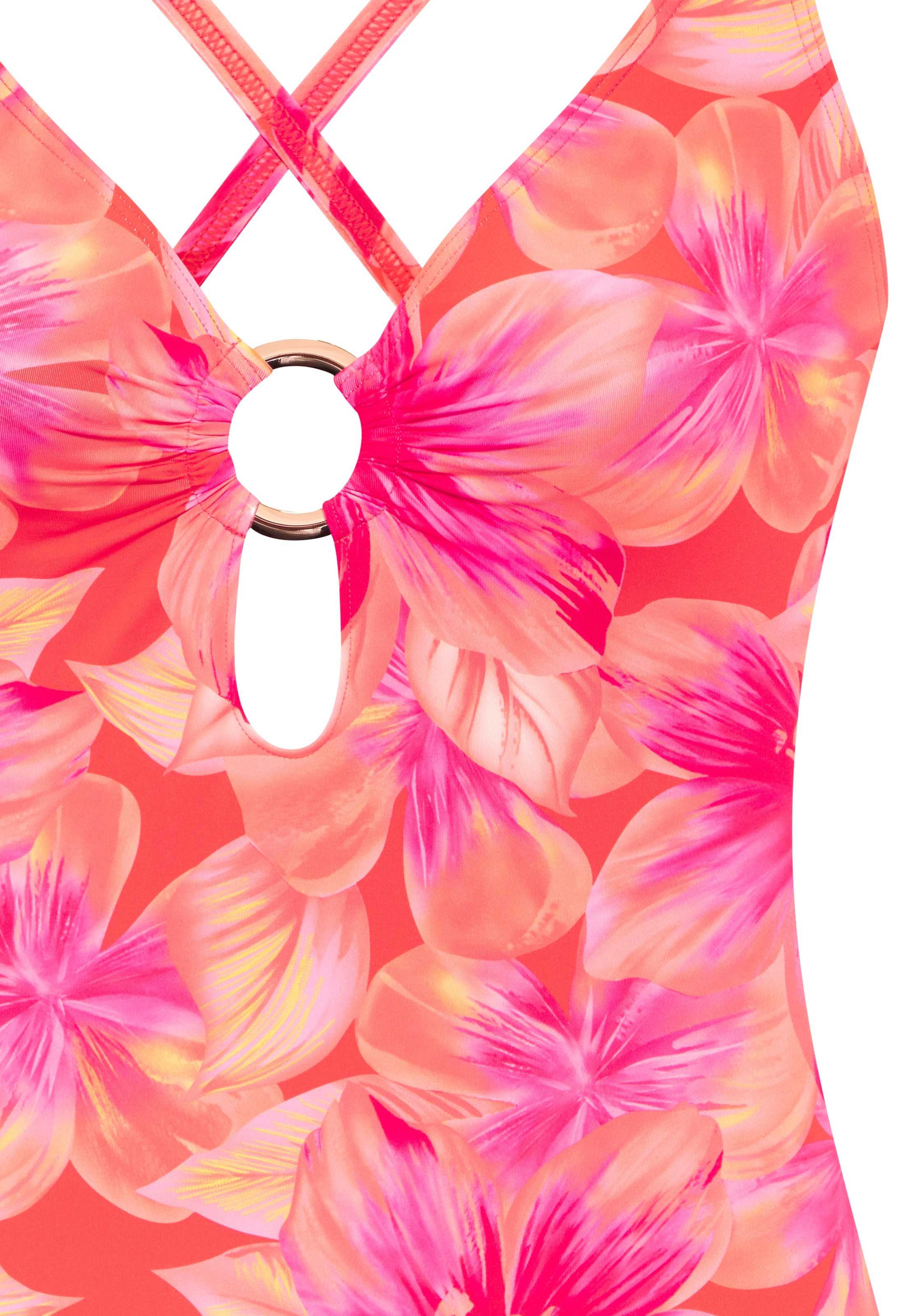 s.Oliver Badeanzug »Jayce« mit Zierring zwischen den Cups