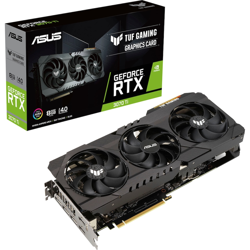 Asus Grafikkarte »TUF Gaming GeForce RTX™ 3070 Ti«, 8 GB, GDDR6X