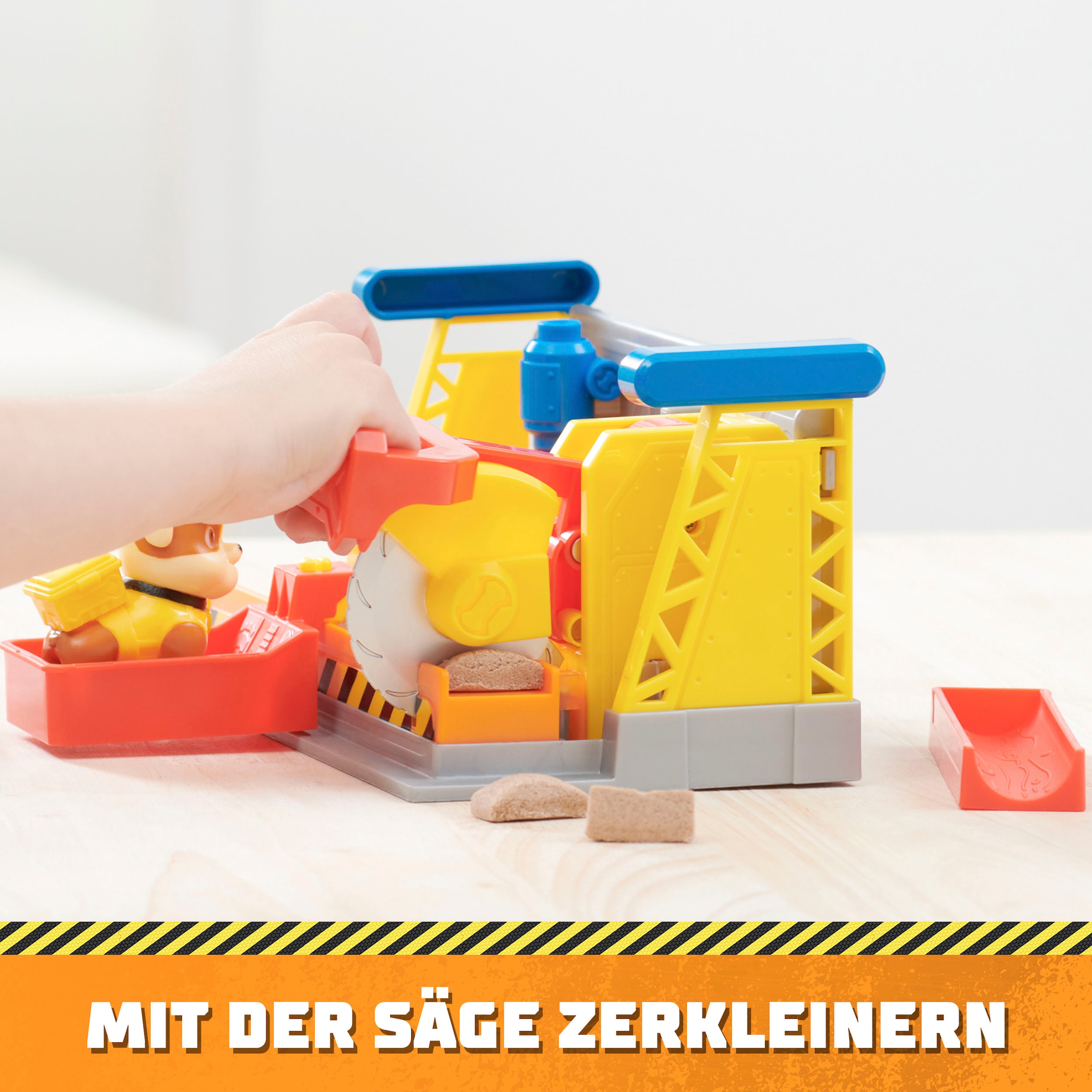 Spin Master Spielwelt »Rubble & Crew - Workshop Playset«, inkl. Kinetic Build-It Sand