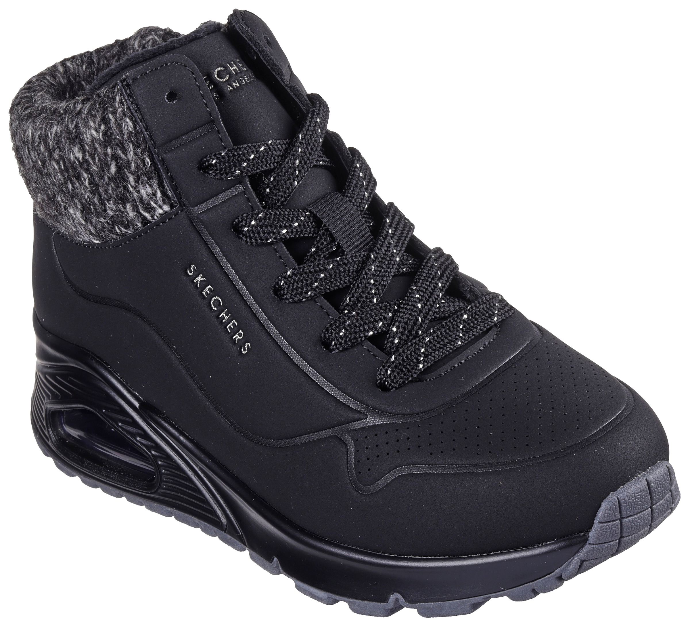 Skechers Sneaker »Uno Gen1 - Darling Daze«, Schnürboots, Winterstiefel, High Top Sneaker mit Warmfutter