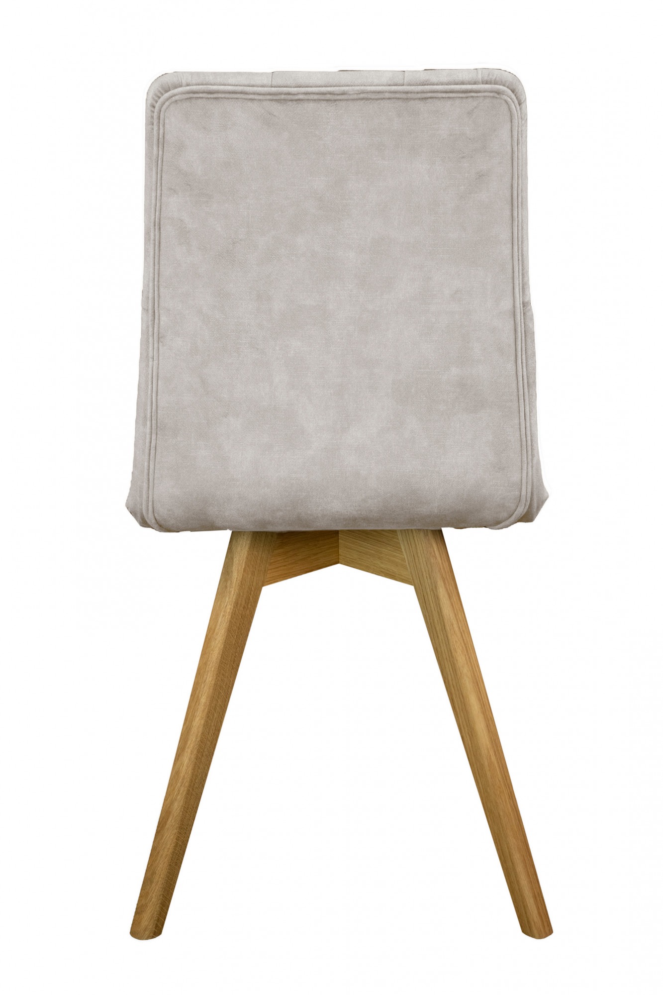 andas Esszimmerstuhl »Rania«, (Set), 2 St., Samtvelours, Massivholzgestell, mit Knopfheftung